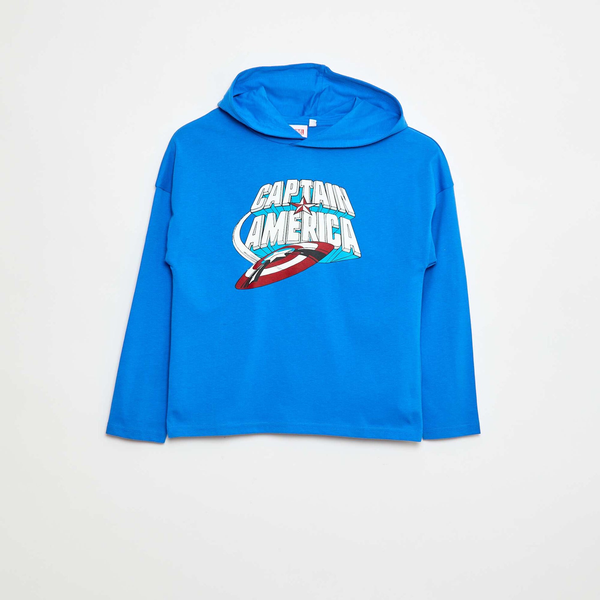 T-shirt à capuche 'Marvel' BLEU