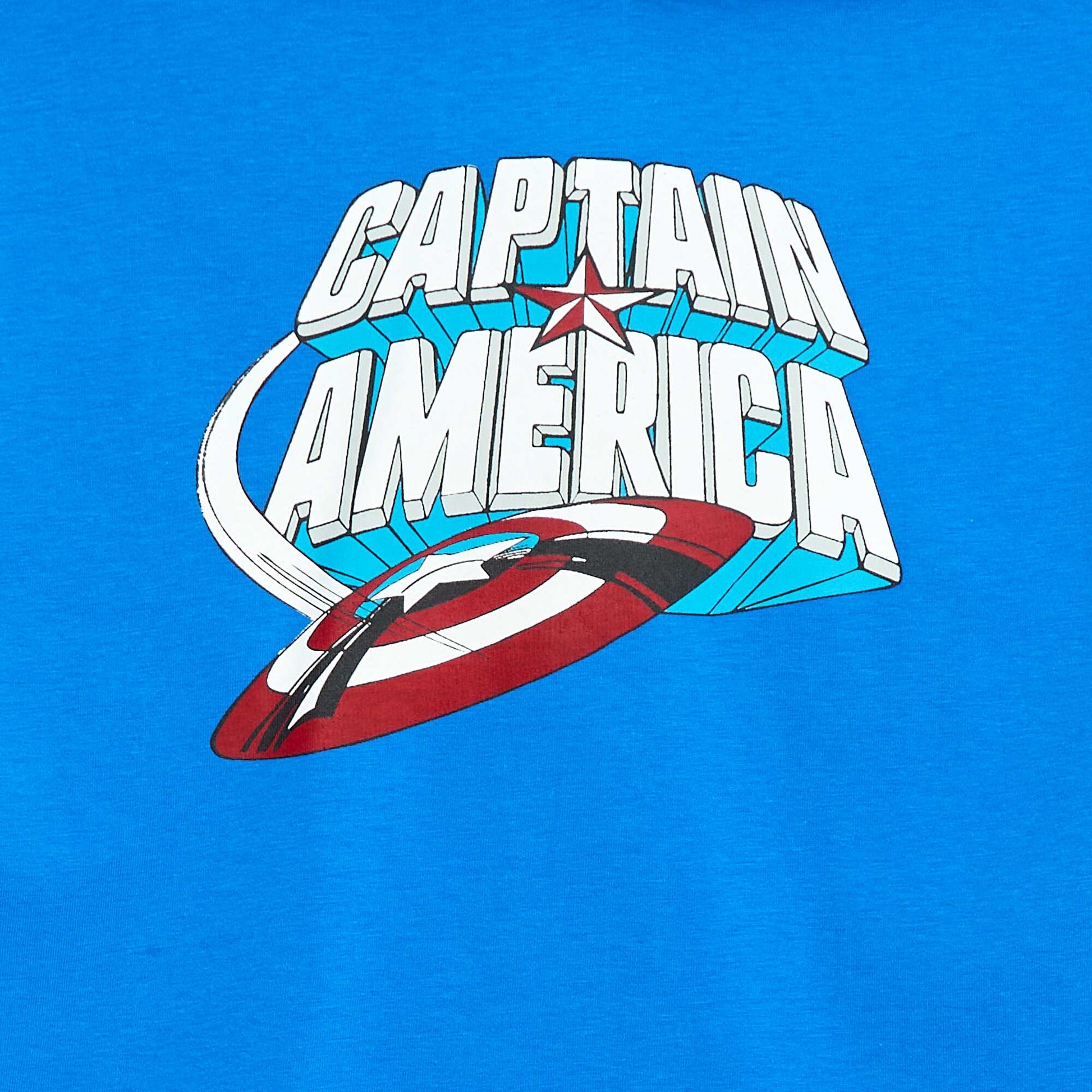 T-shirt à capuche 'Marvel' BLEU