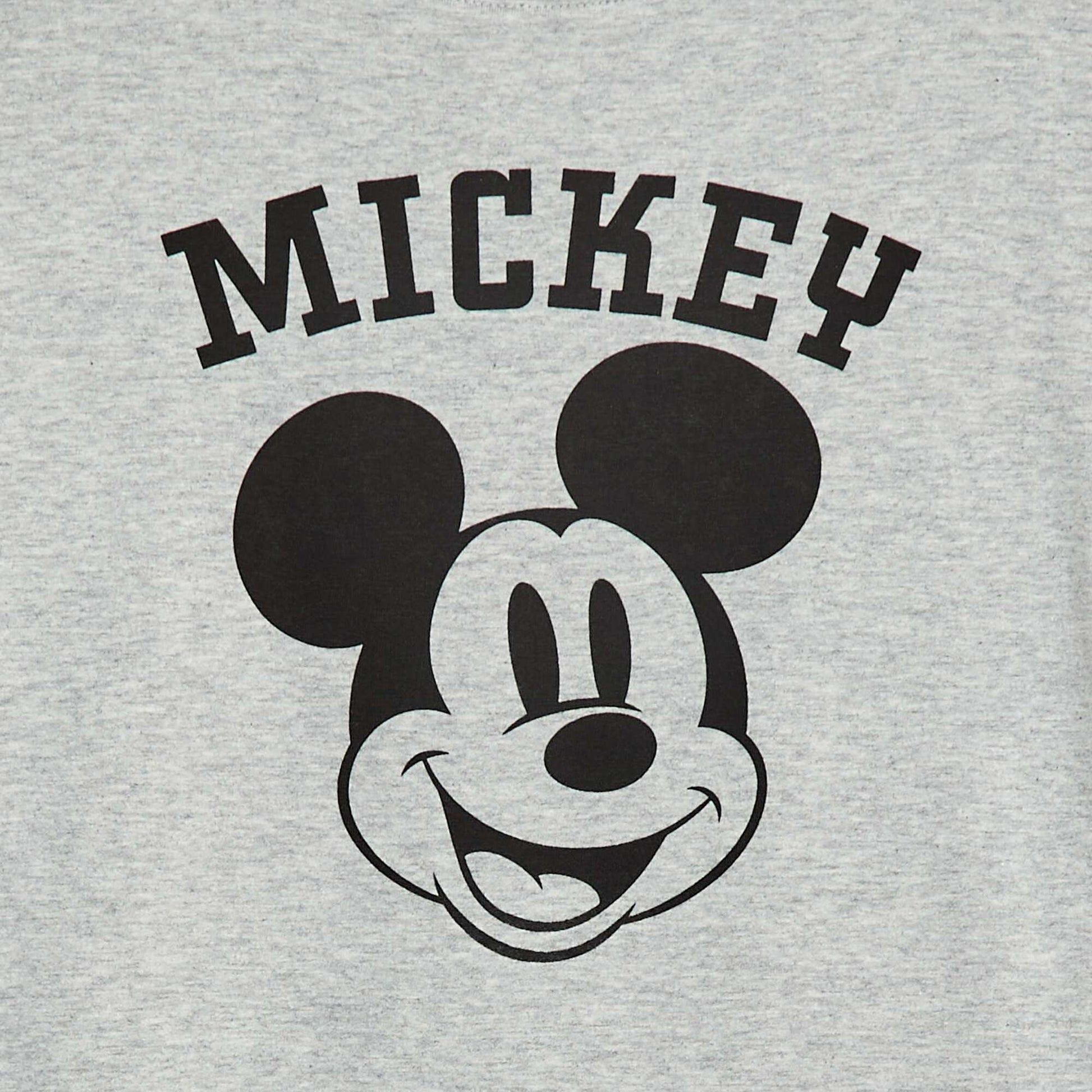 T-shirt manches longues 'Mickey' 'Disney' GRIS