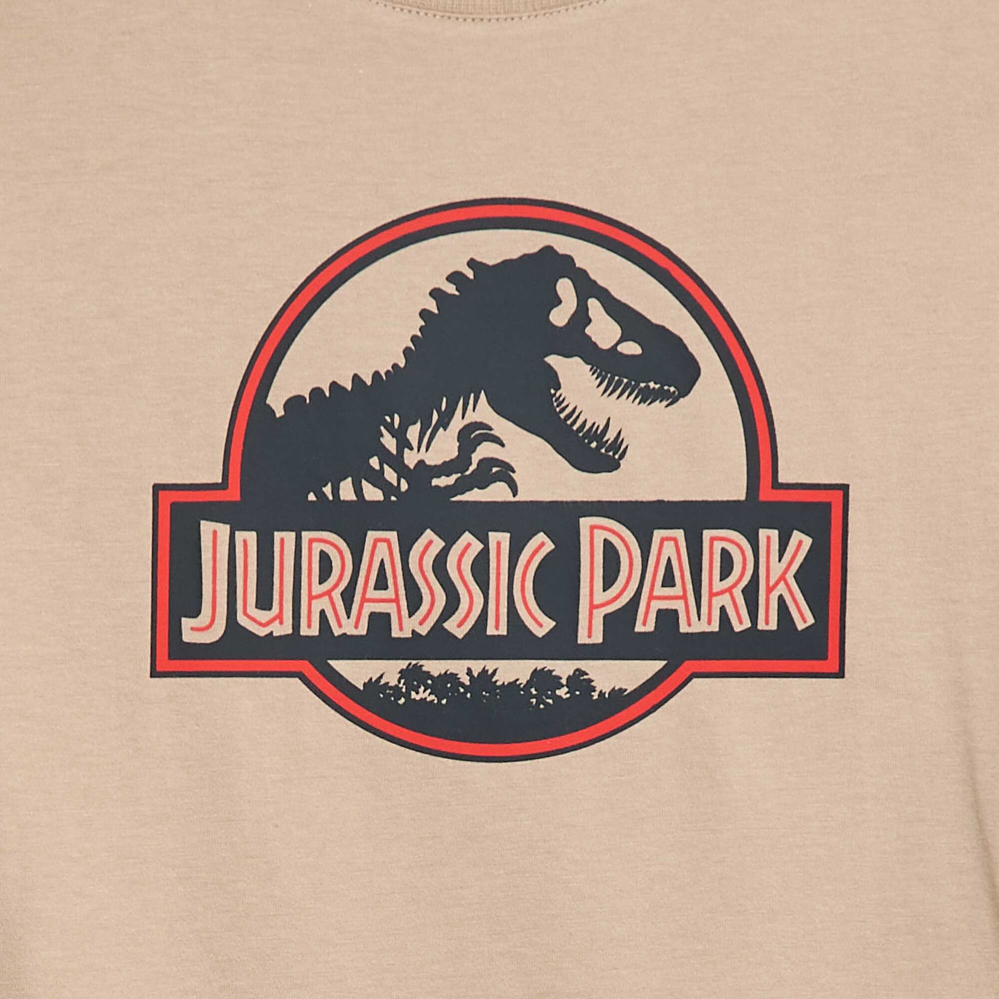 T-shirt 'Jurassic Park' 'Universal' BEIGE