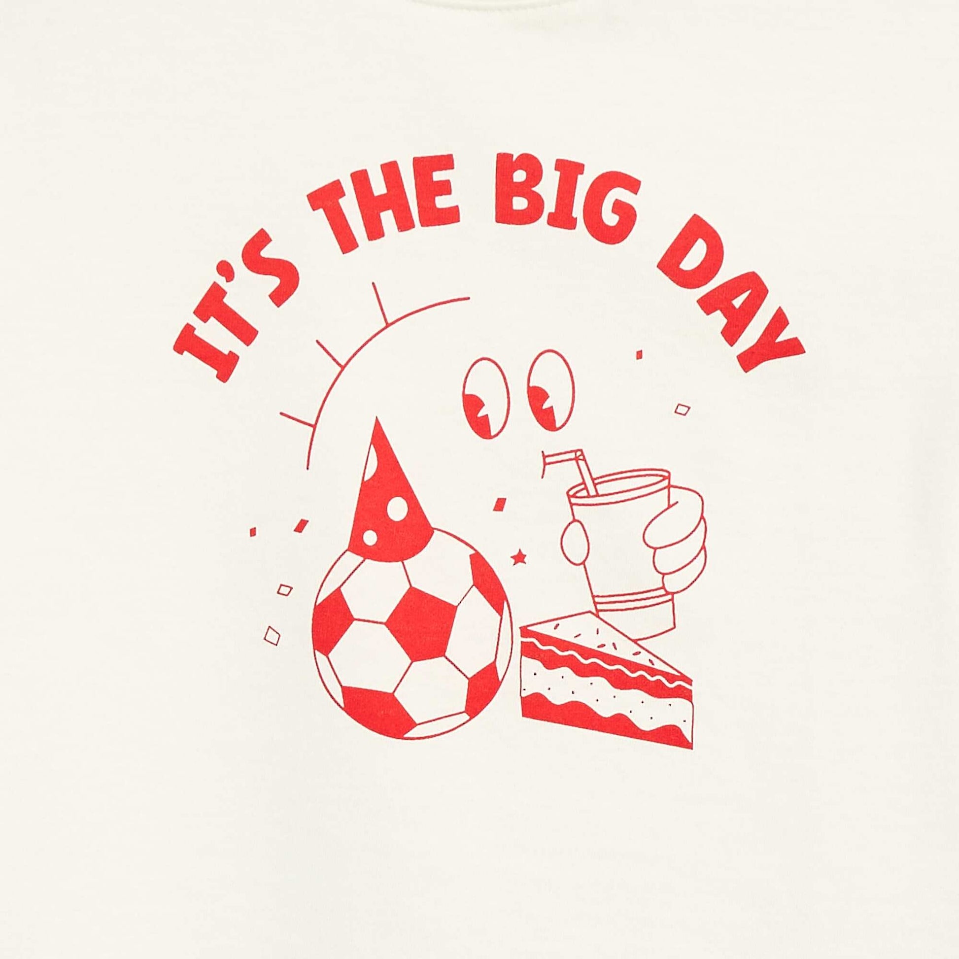 Tee-shirt imprimé anniversaire BLANC