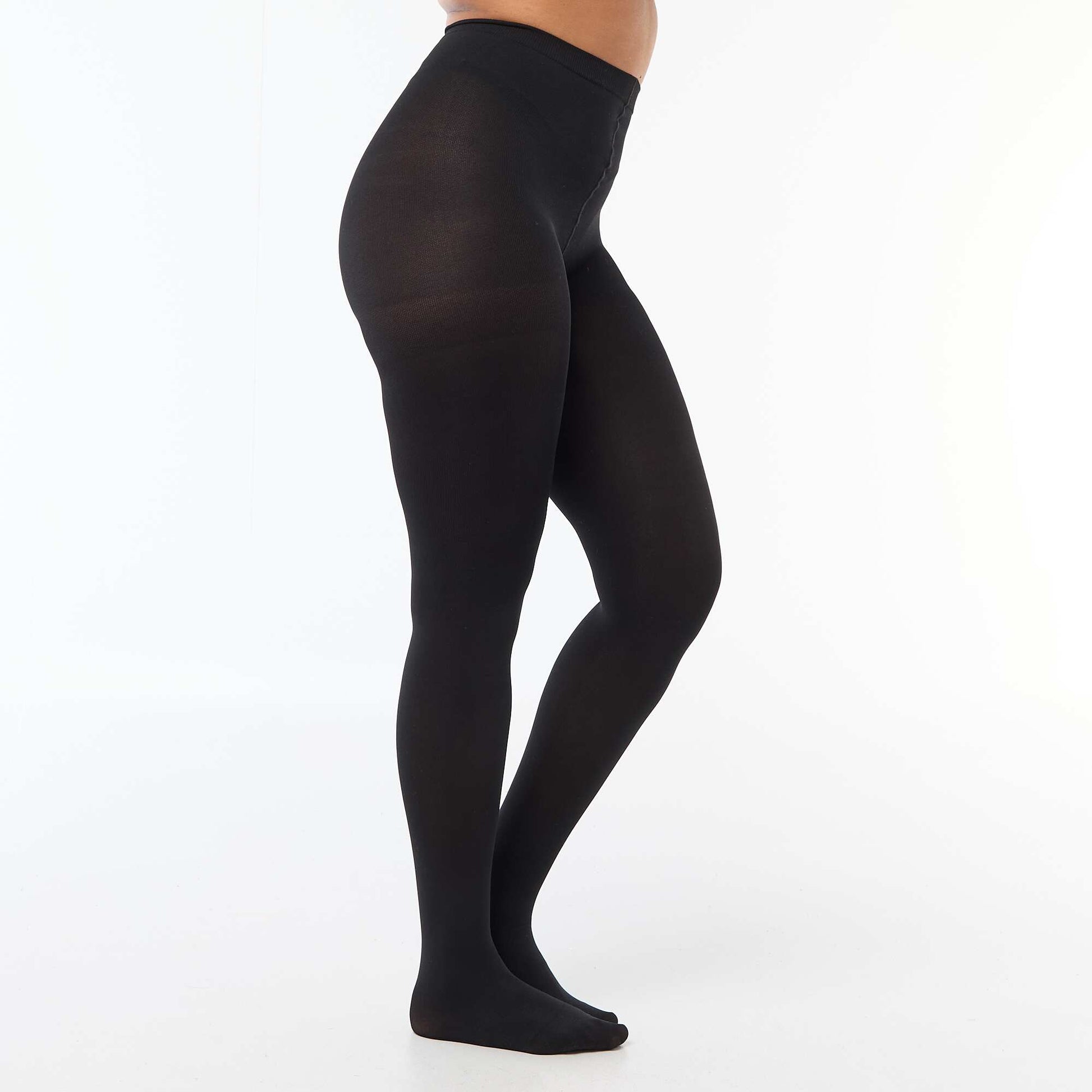 Collants chaud uni 200 deniers NOIR