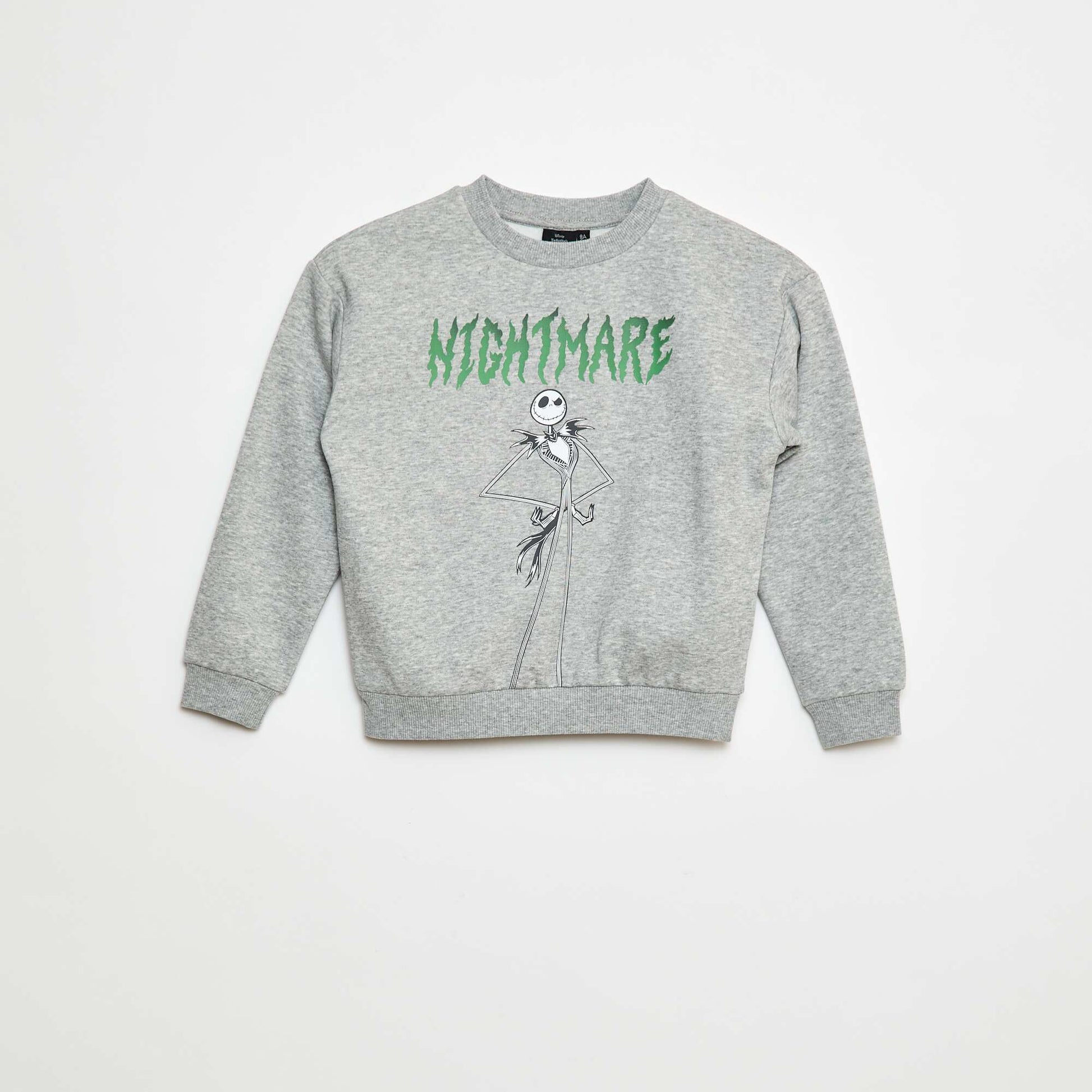 Sweat 'l'étrange de Mr Jack' GRIS
