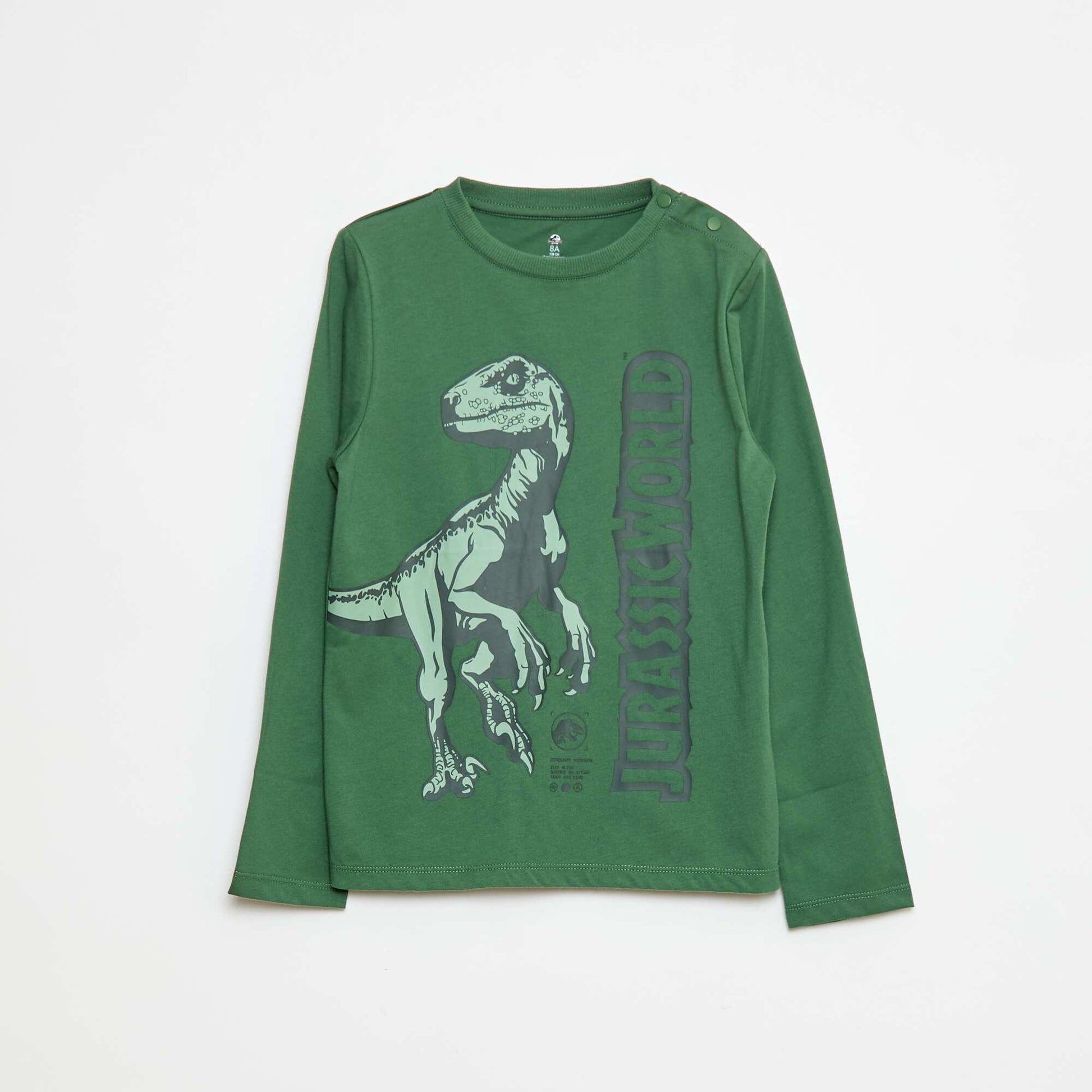 T-shirt manches longues - Jurassic World - So Easy KAKI