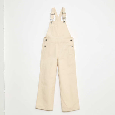 Salopette pantalon léopard BLANC