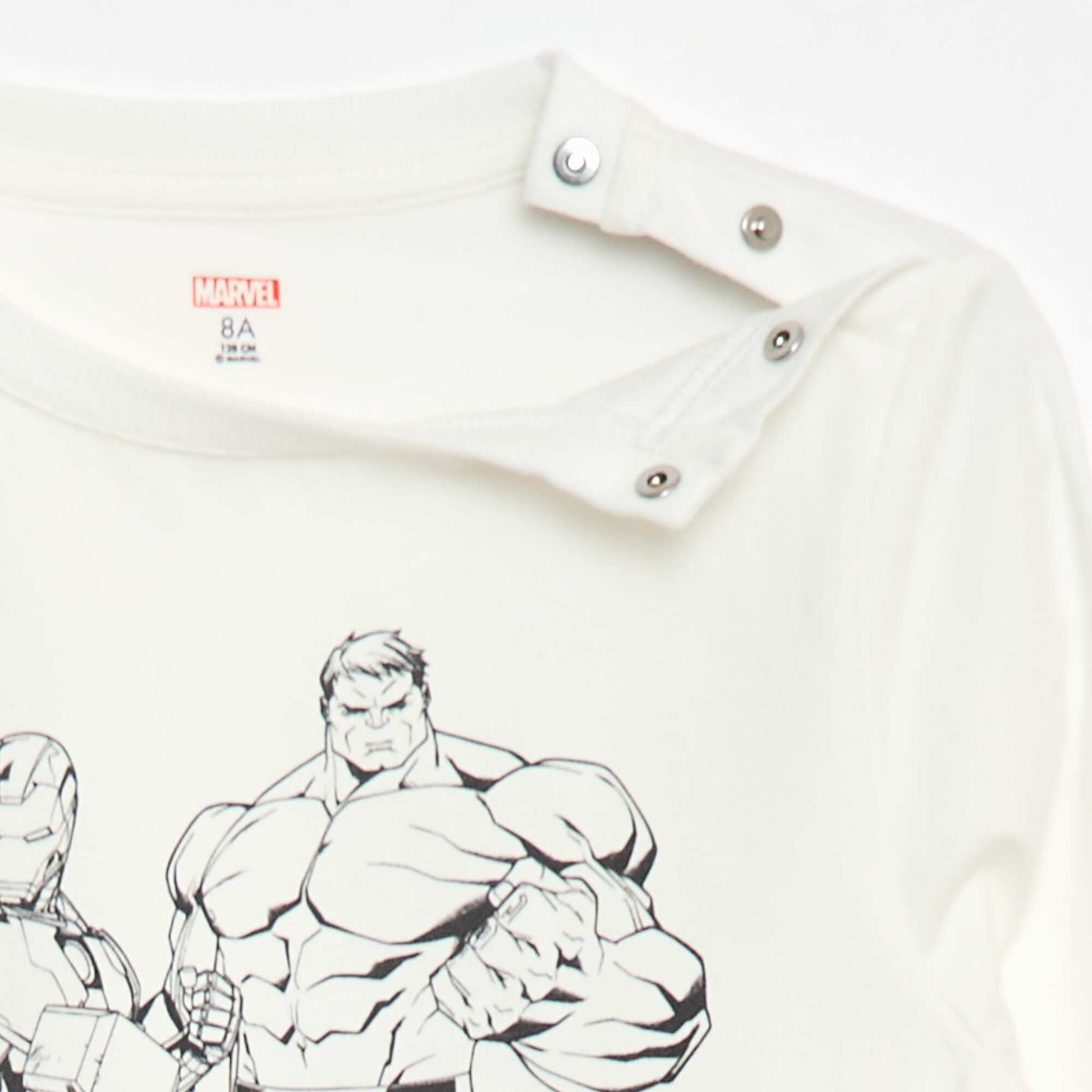 T-shirt manches longues - Avengers - So Easy BLANC