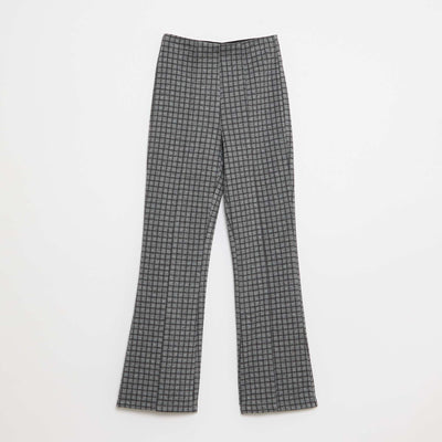 Pantalon flare GRIS