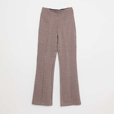 Pantalon flare ROUGE