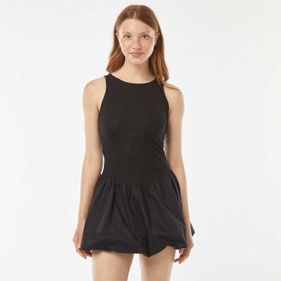 Robe en forme ballon NOIR