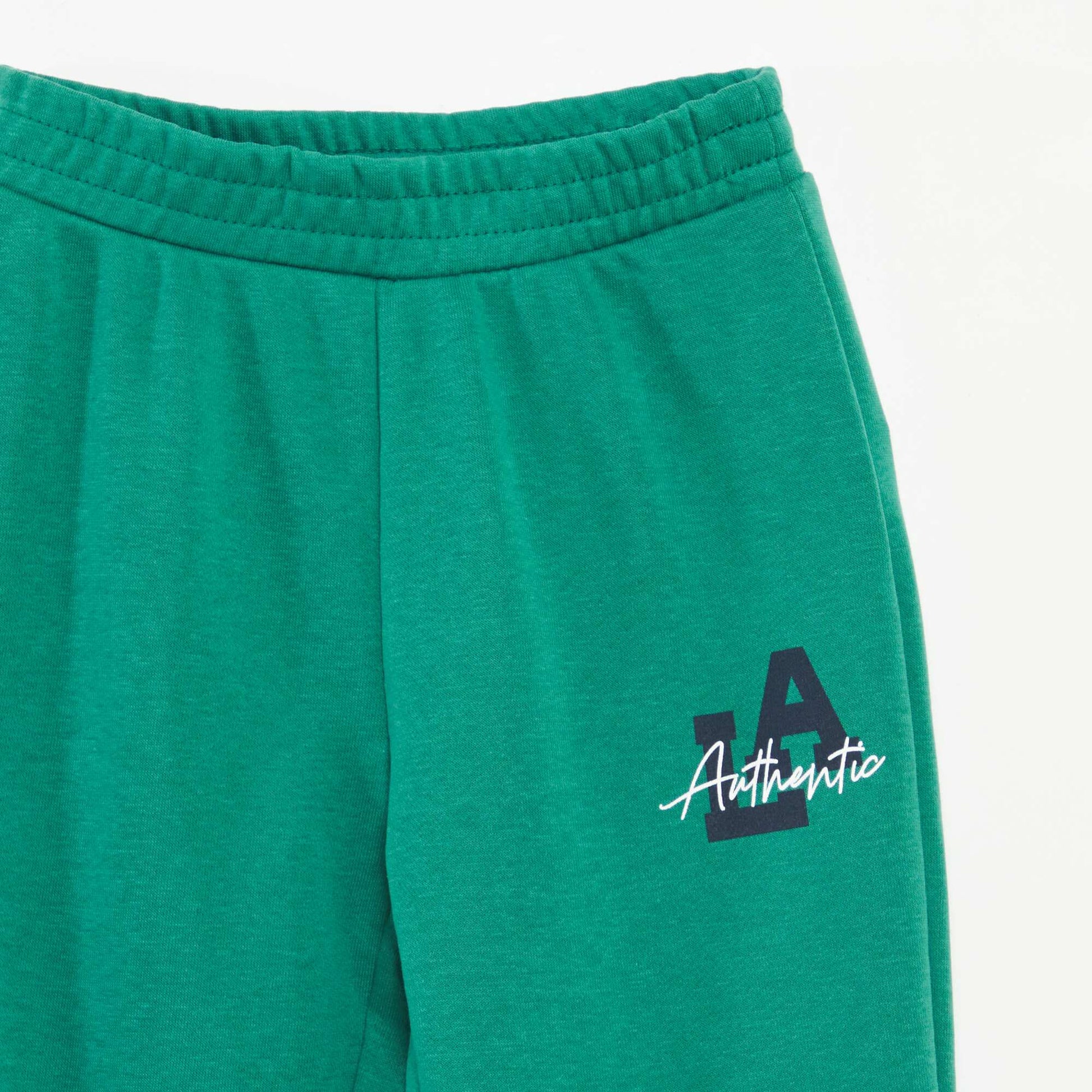 Ensemble sweat + pantalon esprit campus - 2 pièces VERT