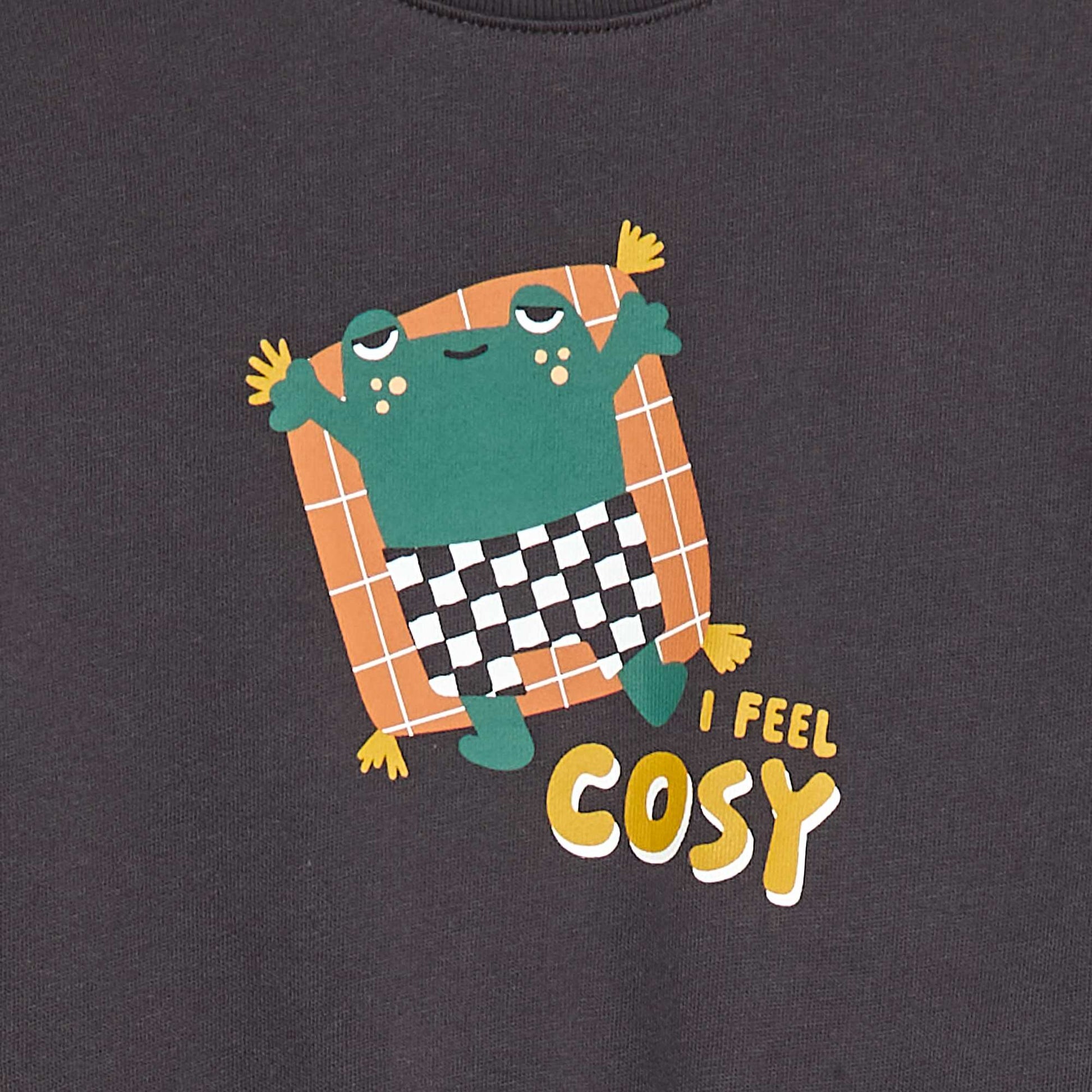 Sweat à col rond - Grafik Edition GRIS