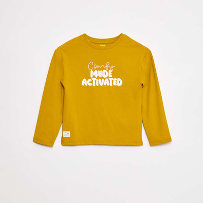 T-shirt imprimé - Grafik Edition JAUNE