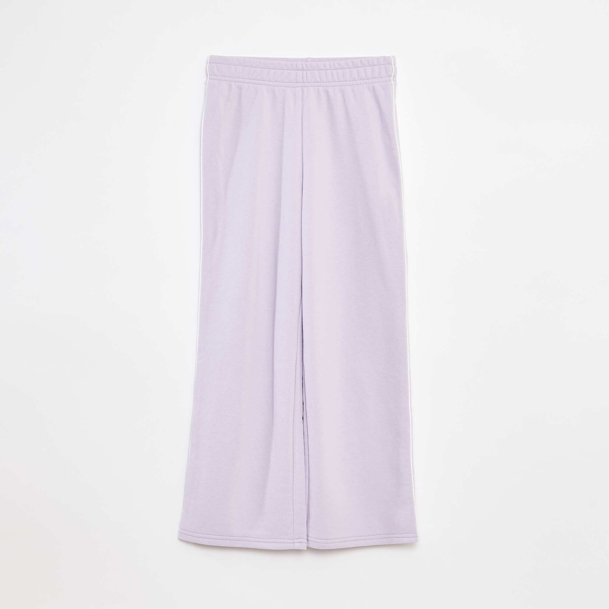 Jogging wide leg avec taille élastiquée VIOLET