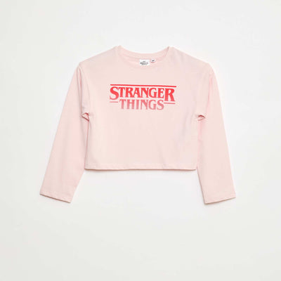 T-shirt 'Stranger Things' ROSE