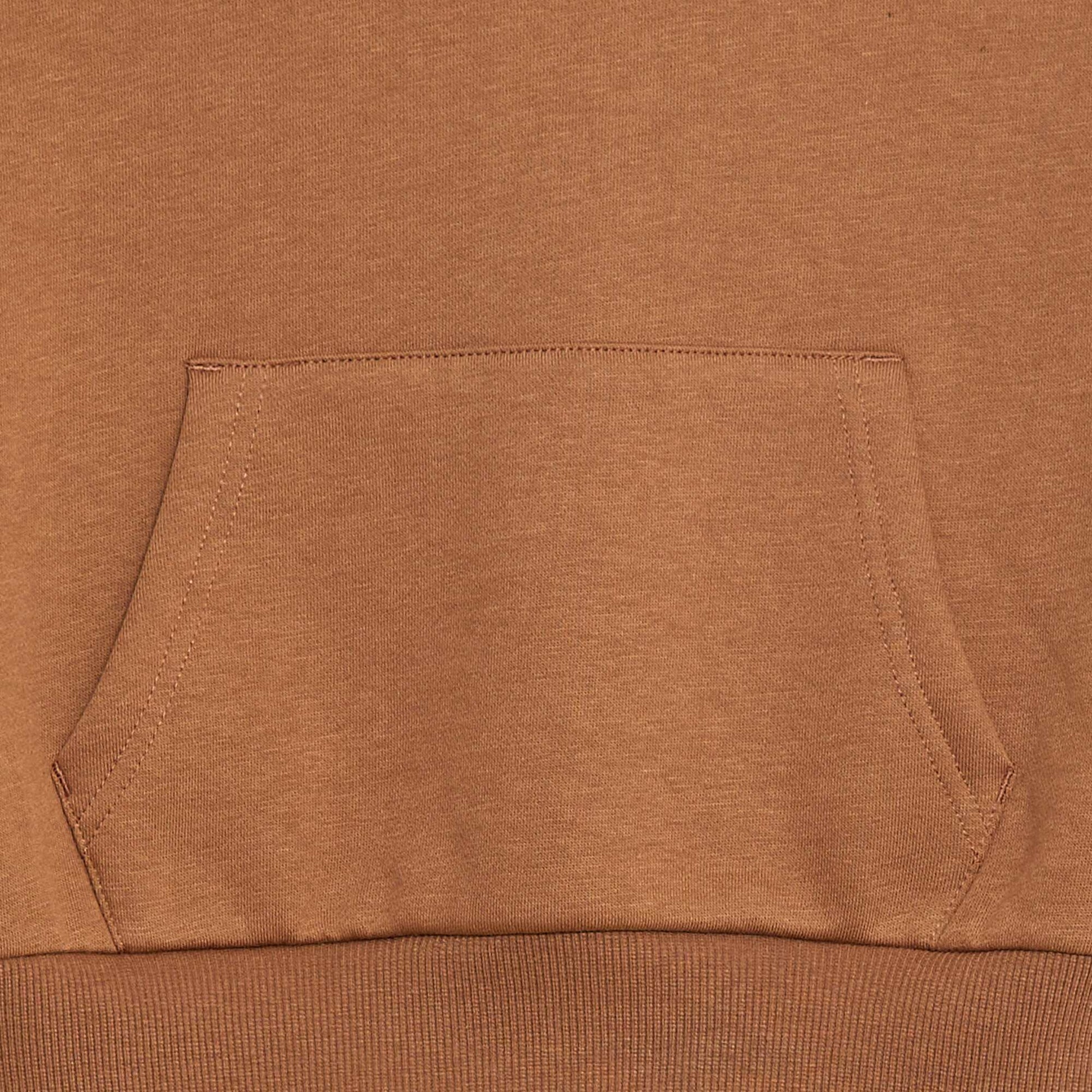Sweat à capuche coupe loose BEIGE