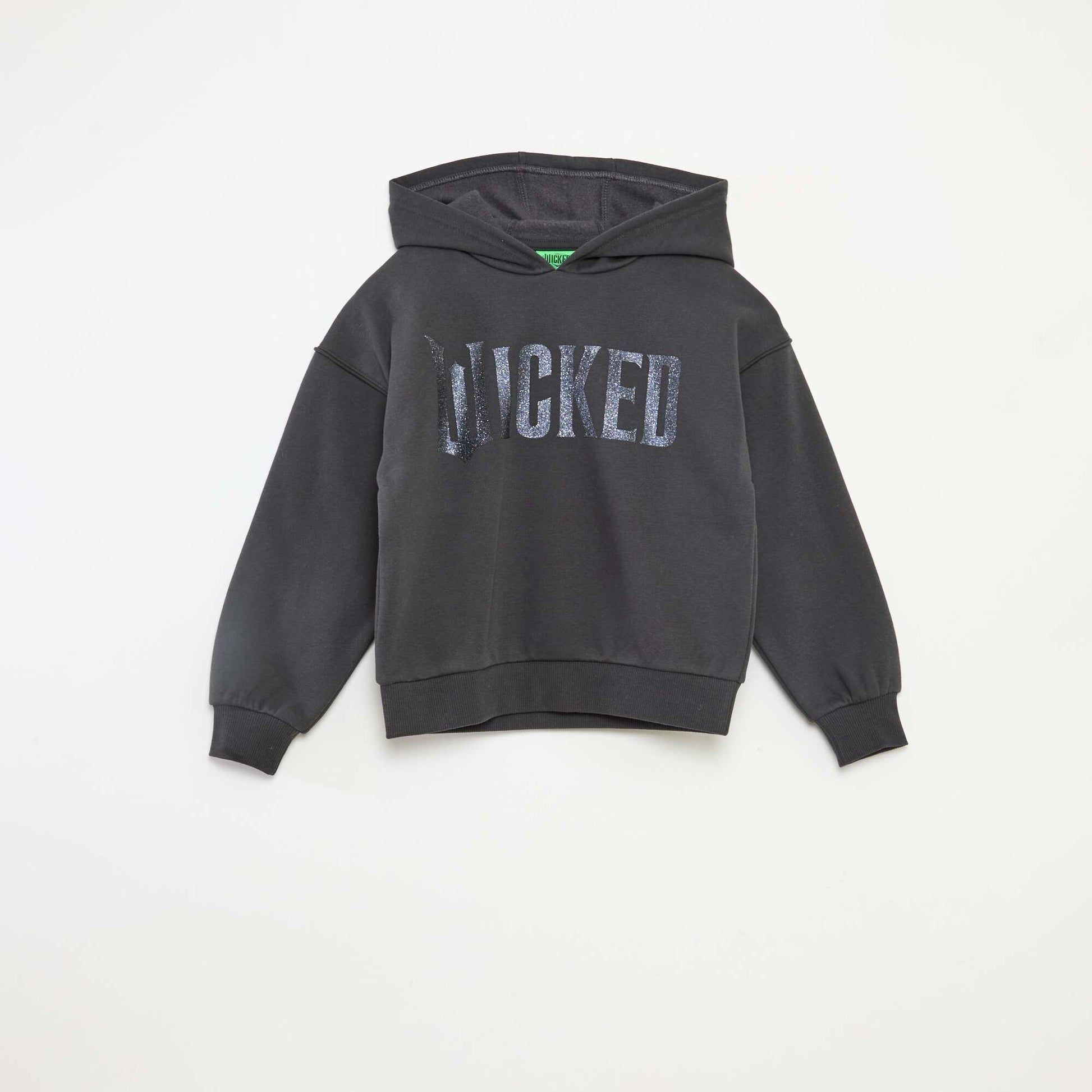 Sweat à capuche 'Universal' 'Wicked' en coton uni NOIR