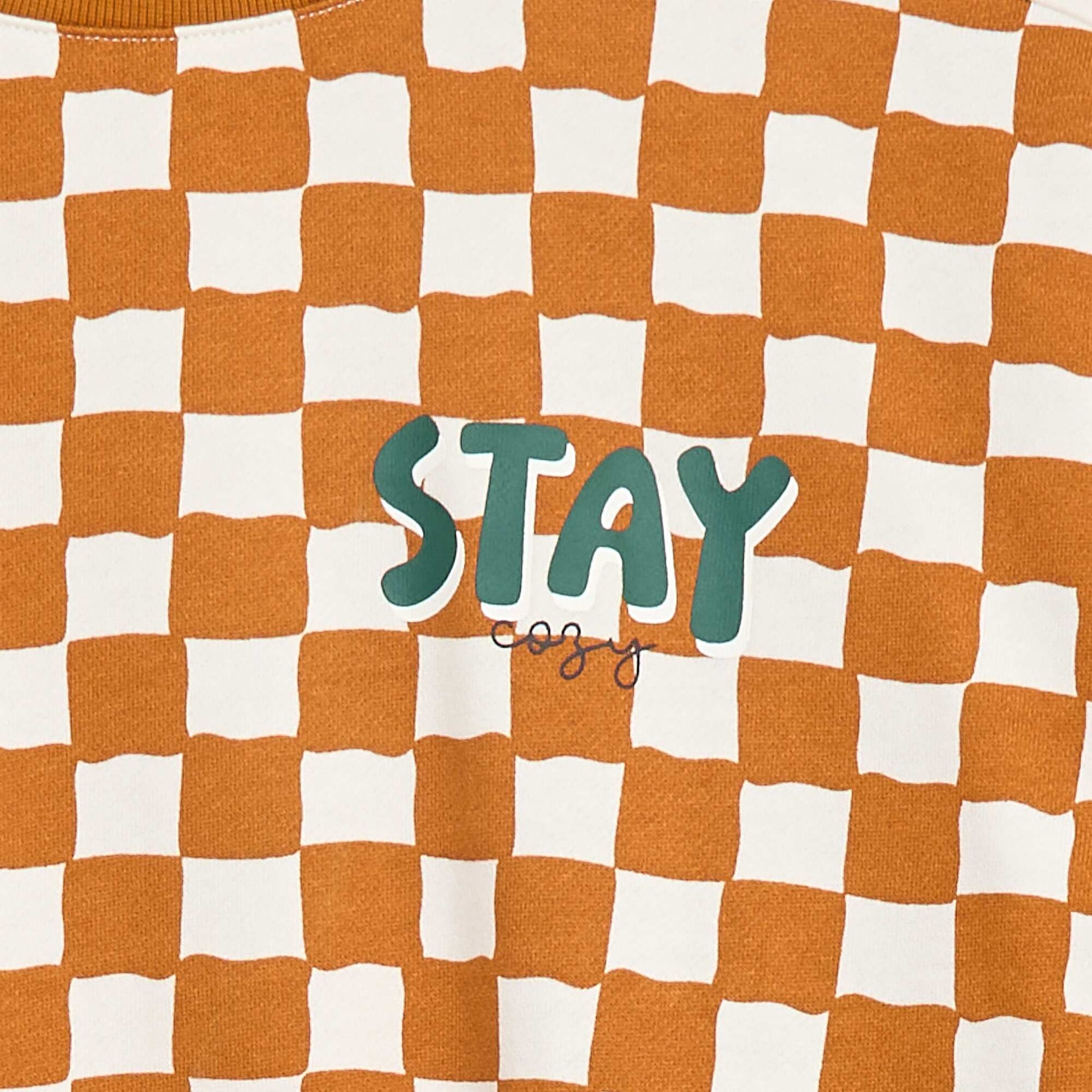 Sweat à col rond - Grafik Edition ORANGE