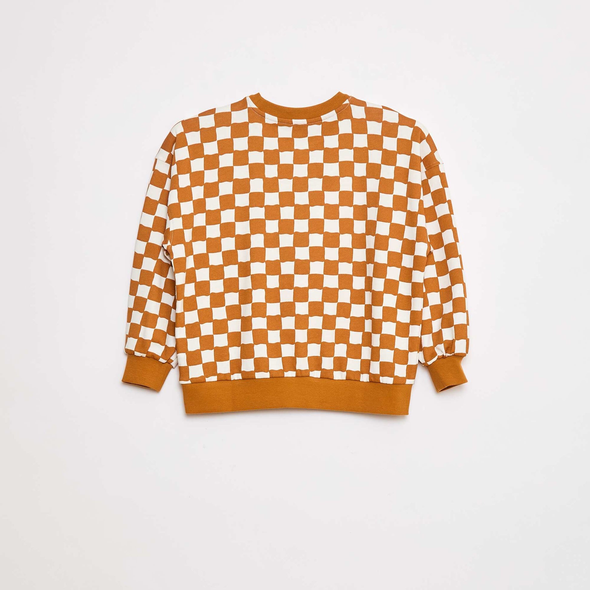 Sweat à col rond - Grafik Edition ORANGE