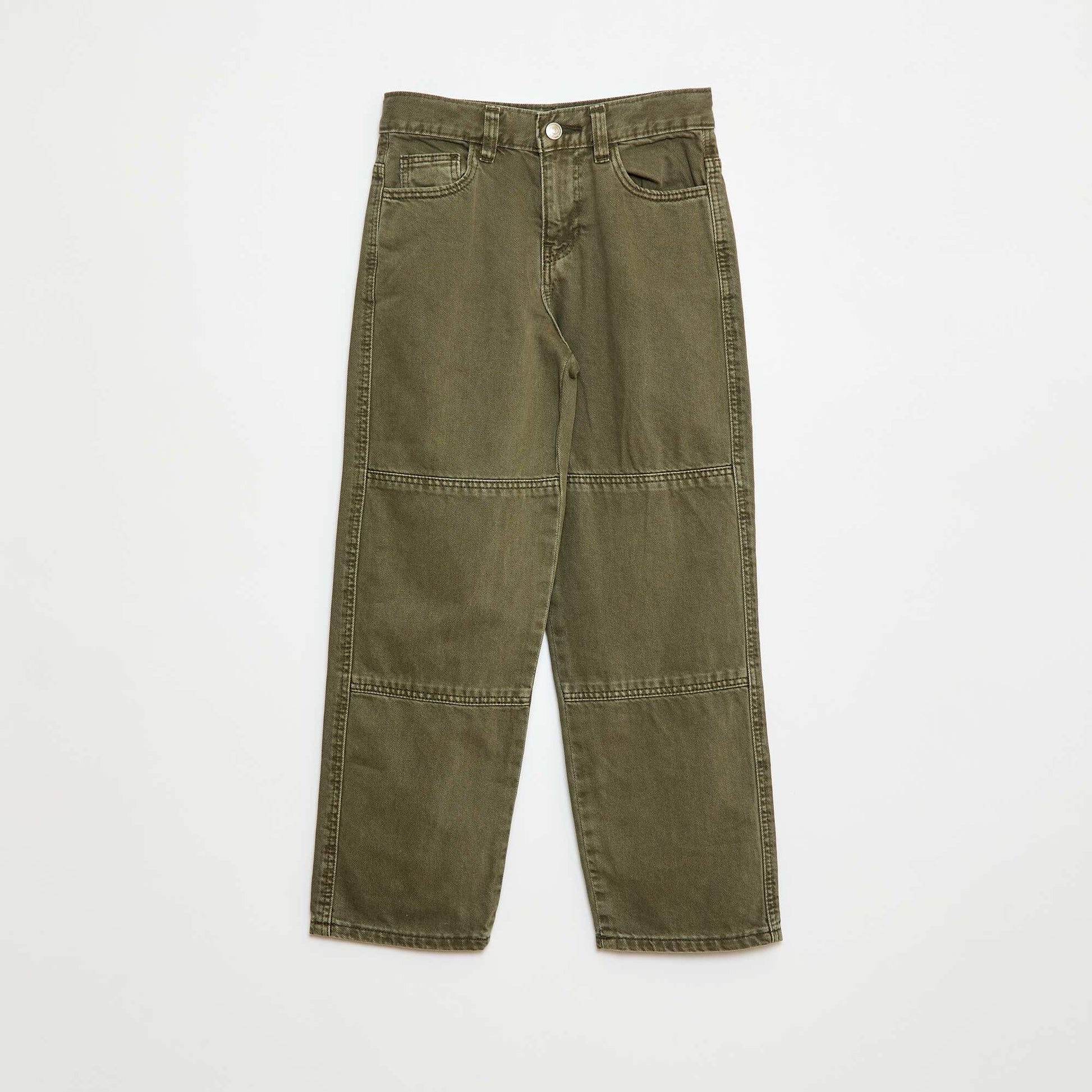 Jean droit VERT