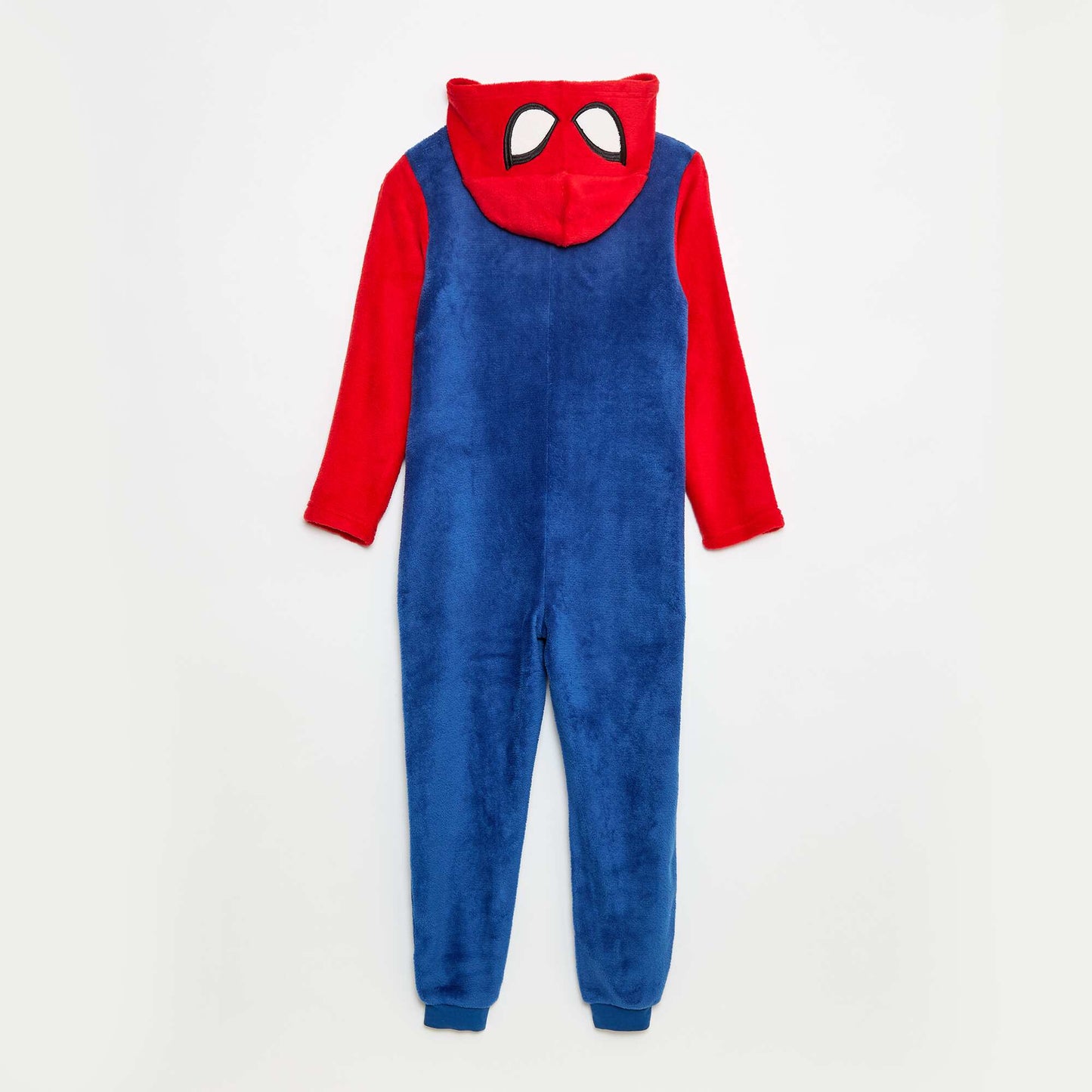Combinaison de nuit 'Spiderman' en polaire ROUGE