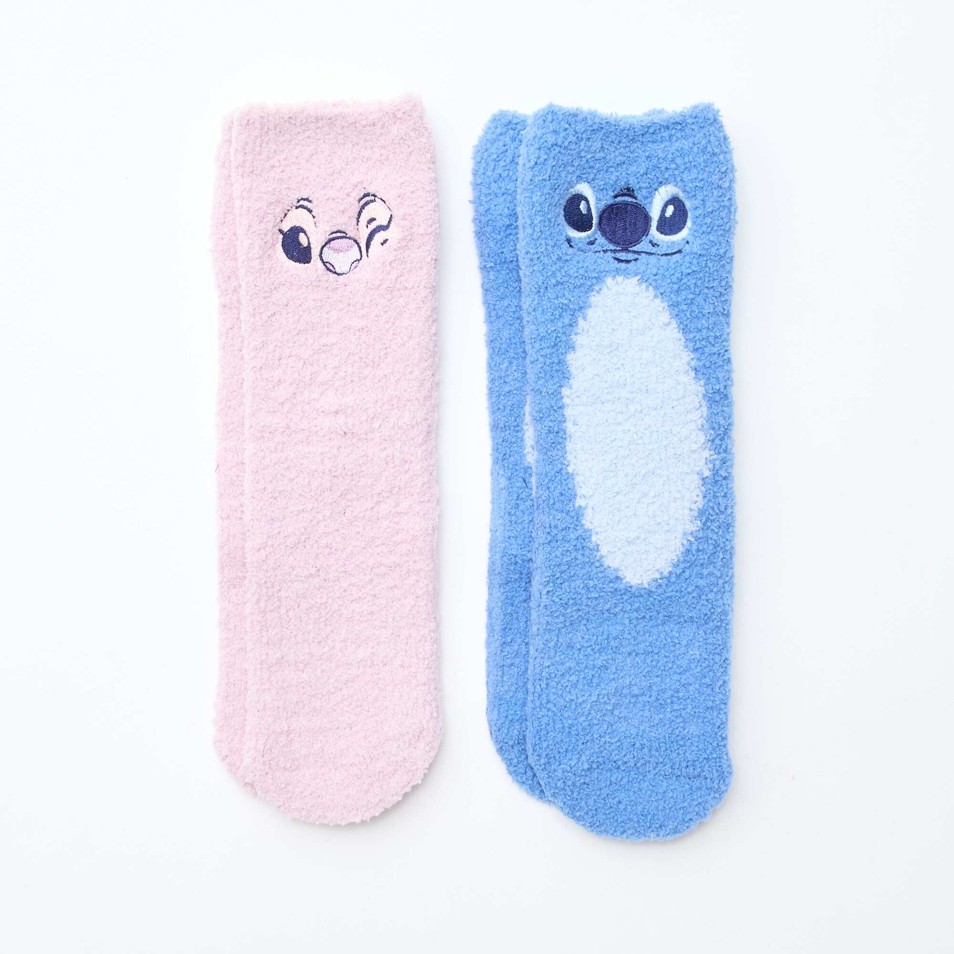 Lot de 2 paires de chaussettes 'Stitch' 'Disney' BLEU