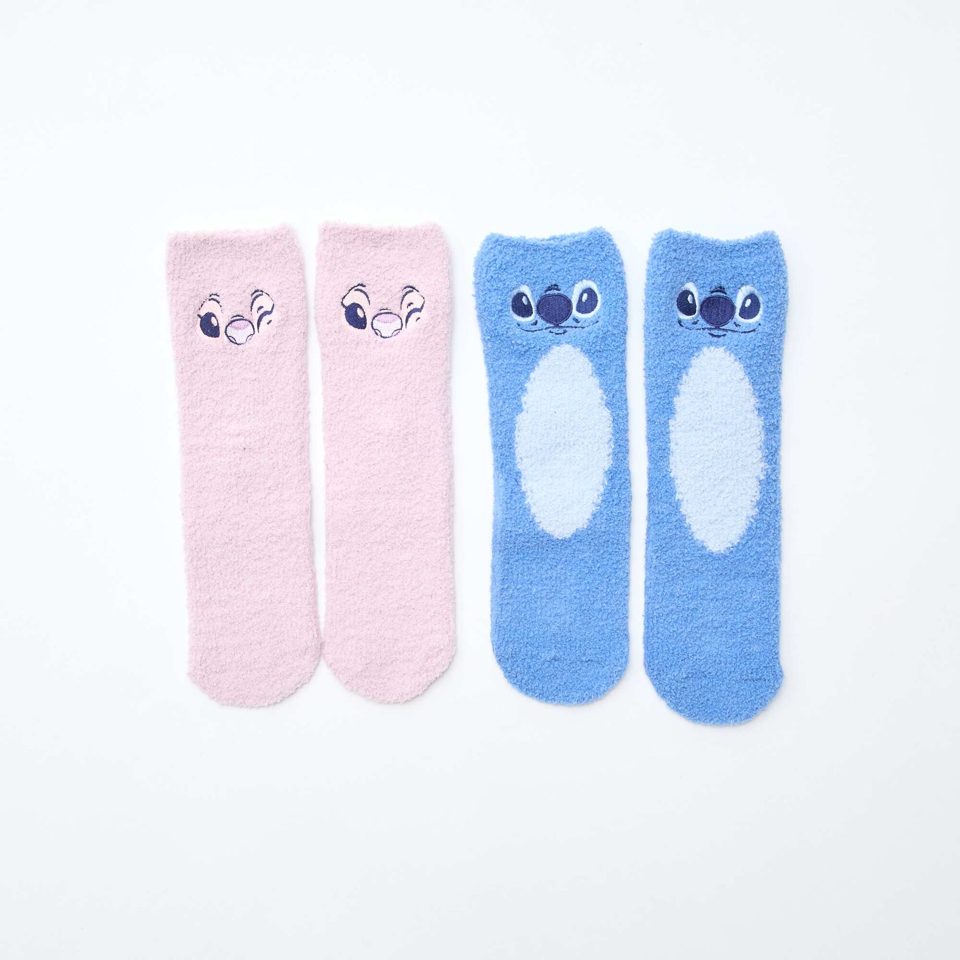 Lot de 2 paires de chaussettes 'Stitch' 'Disney' BLEU