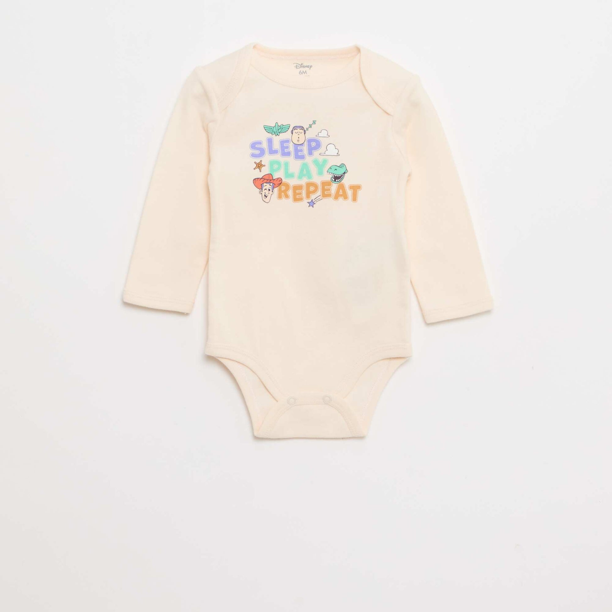 Lot de 2 bodies 'Toys story' 'Disney' BEIGE