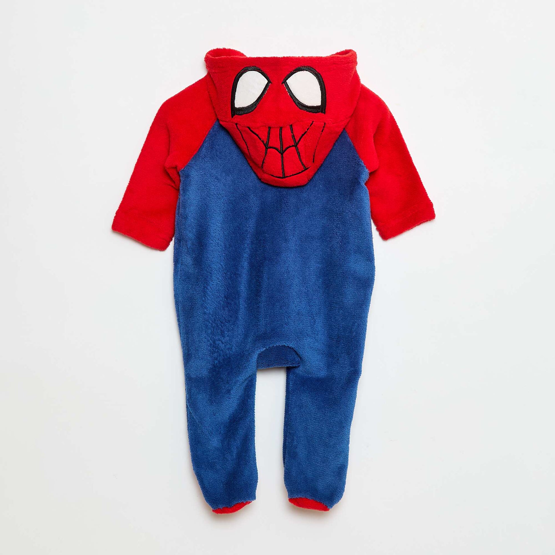 Combinaison en polaire à capuche 'Spider-Man' 'Marvel' ROUGE