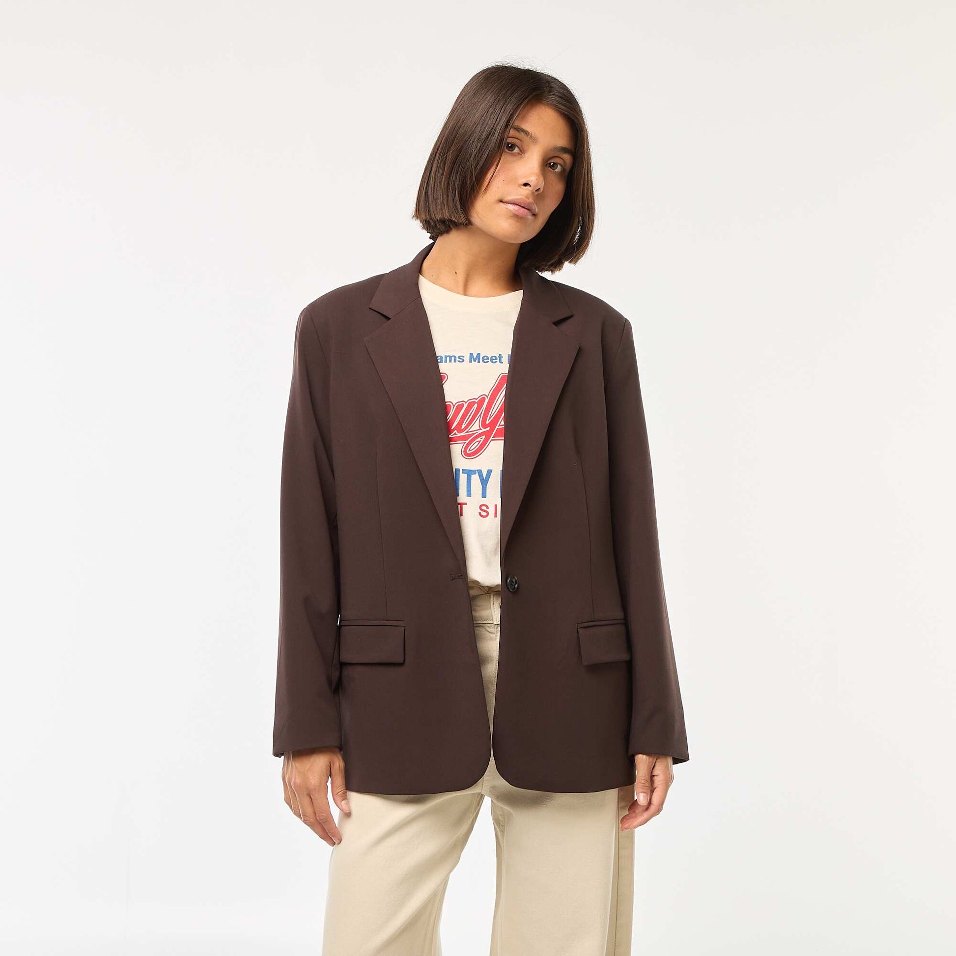 Veste de tailleur MARRON
