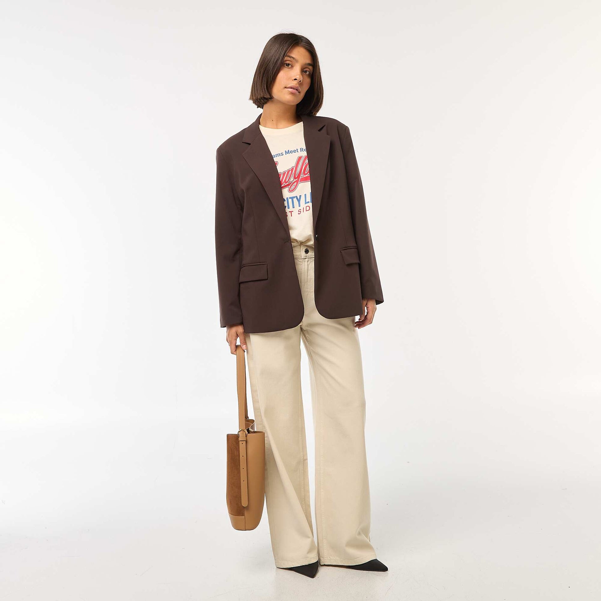 Veste de tailleur MARRON