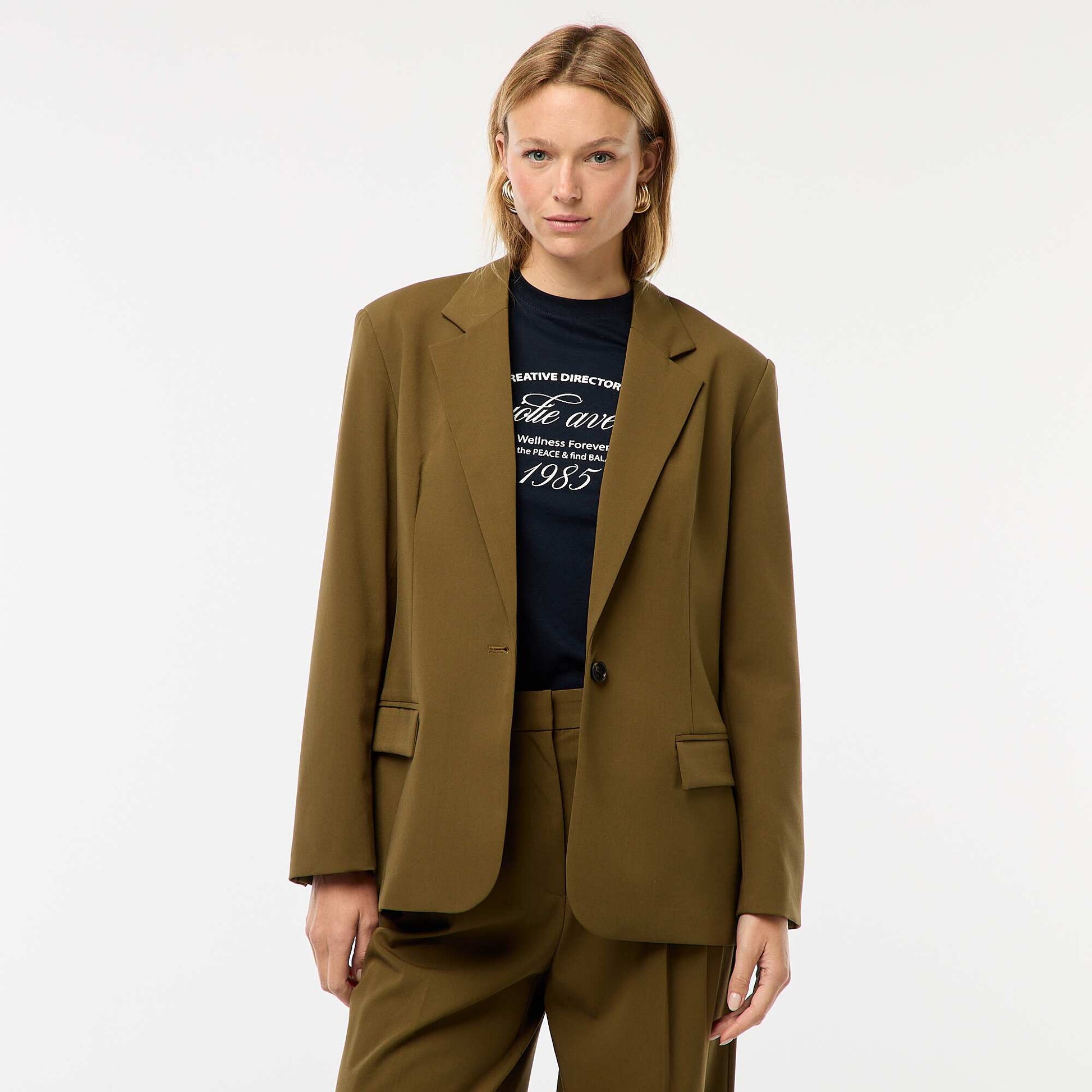 Veste de tailleur KAKI