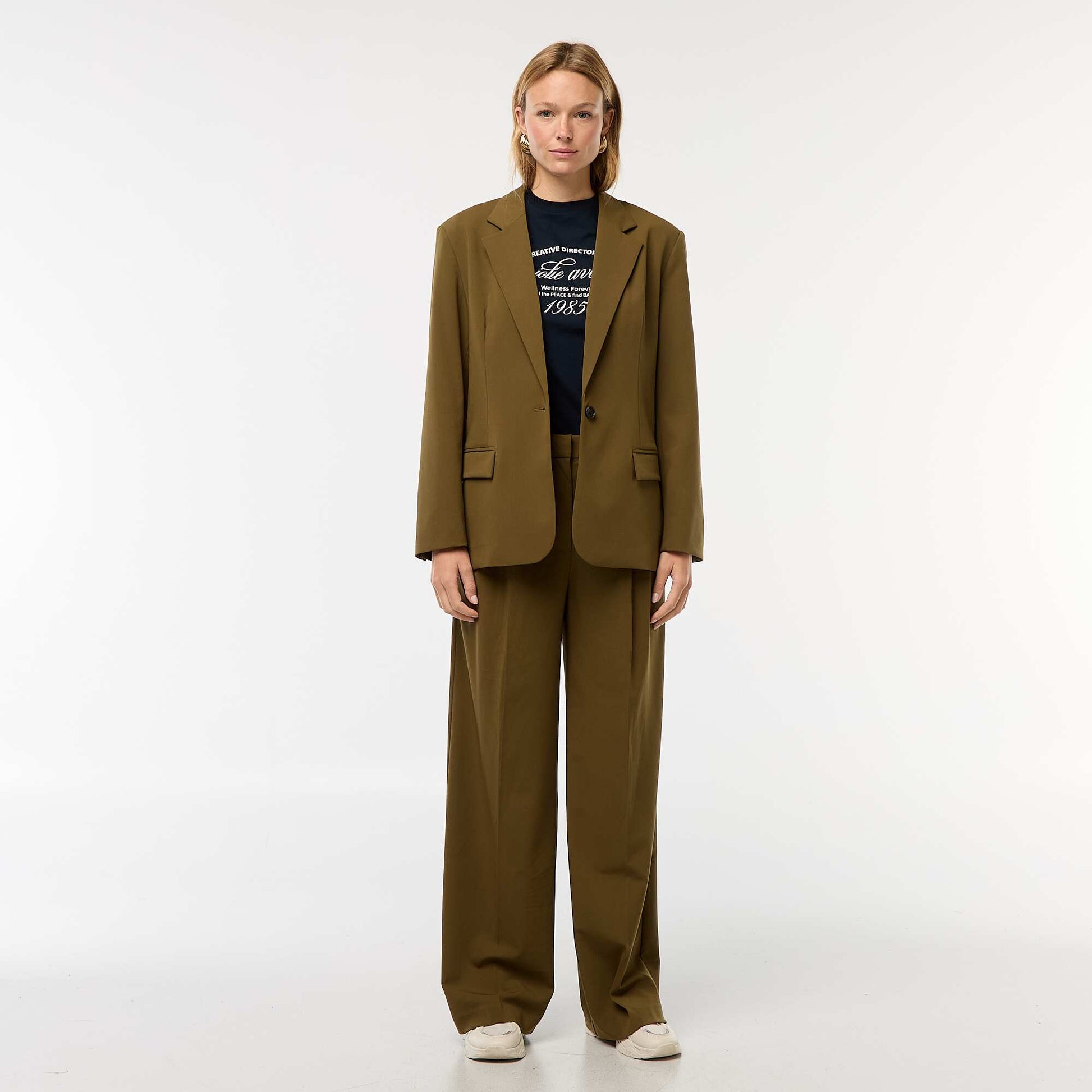 Veste de tailleur KAKI