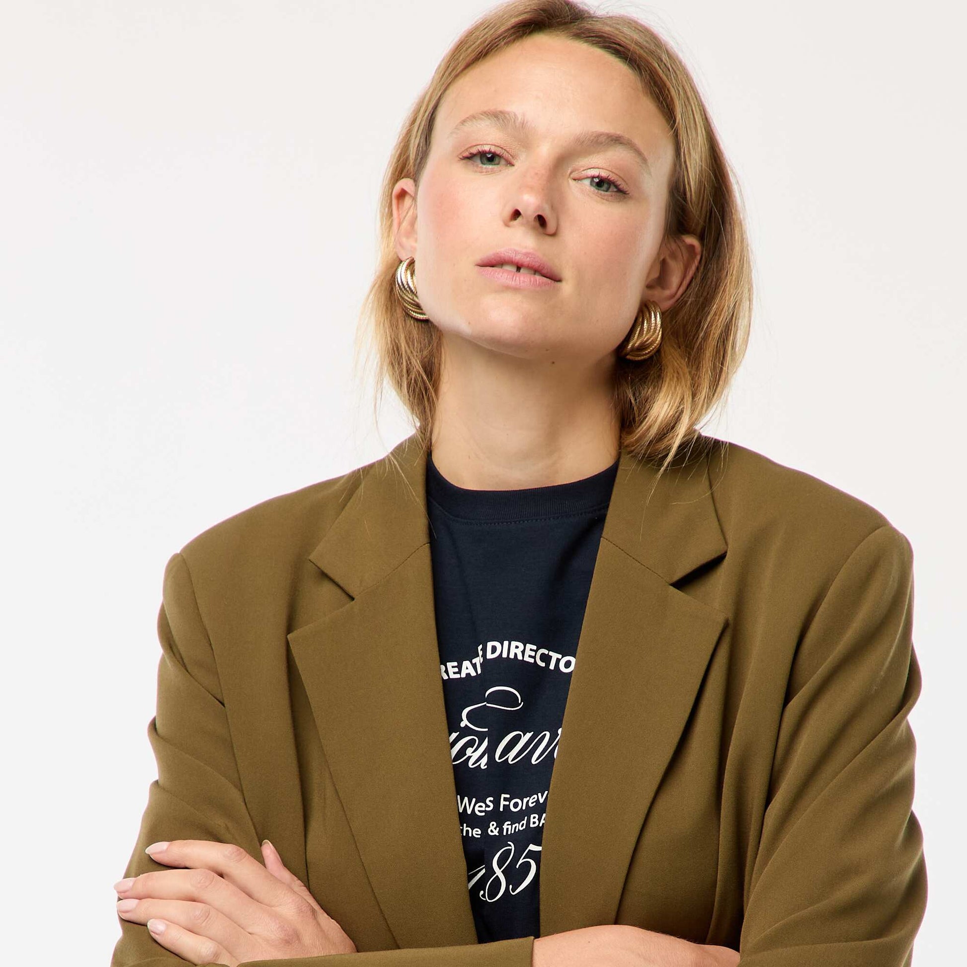 Veste de tailleur KAKI