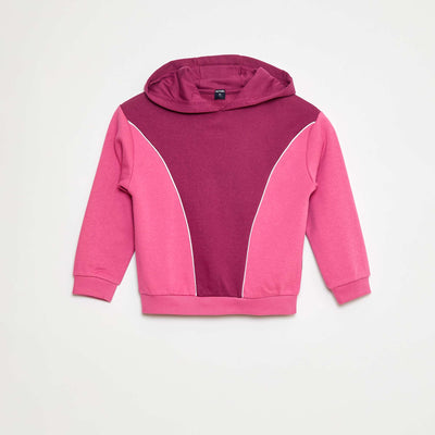 Sweat à capuche avec motifs ROSE