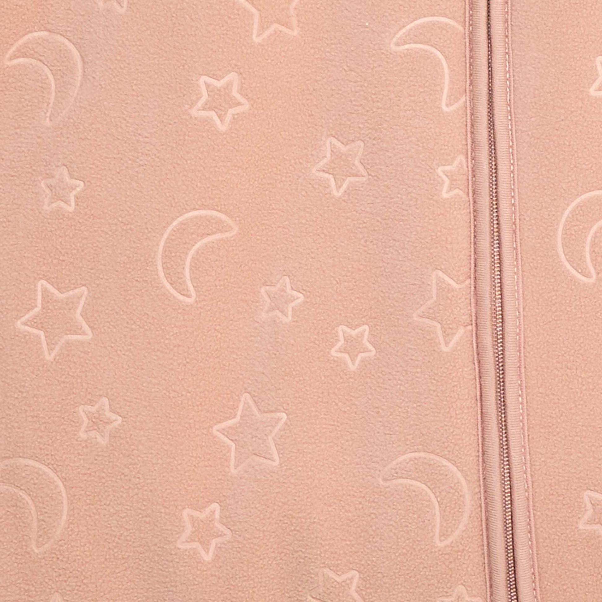 Gigoteuse chaude en polaire avec manches amovibles par pressions ROSE