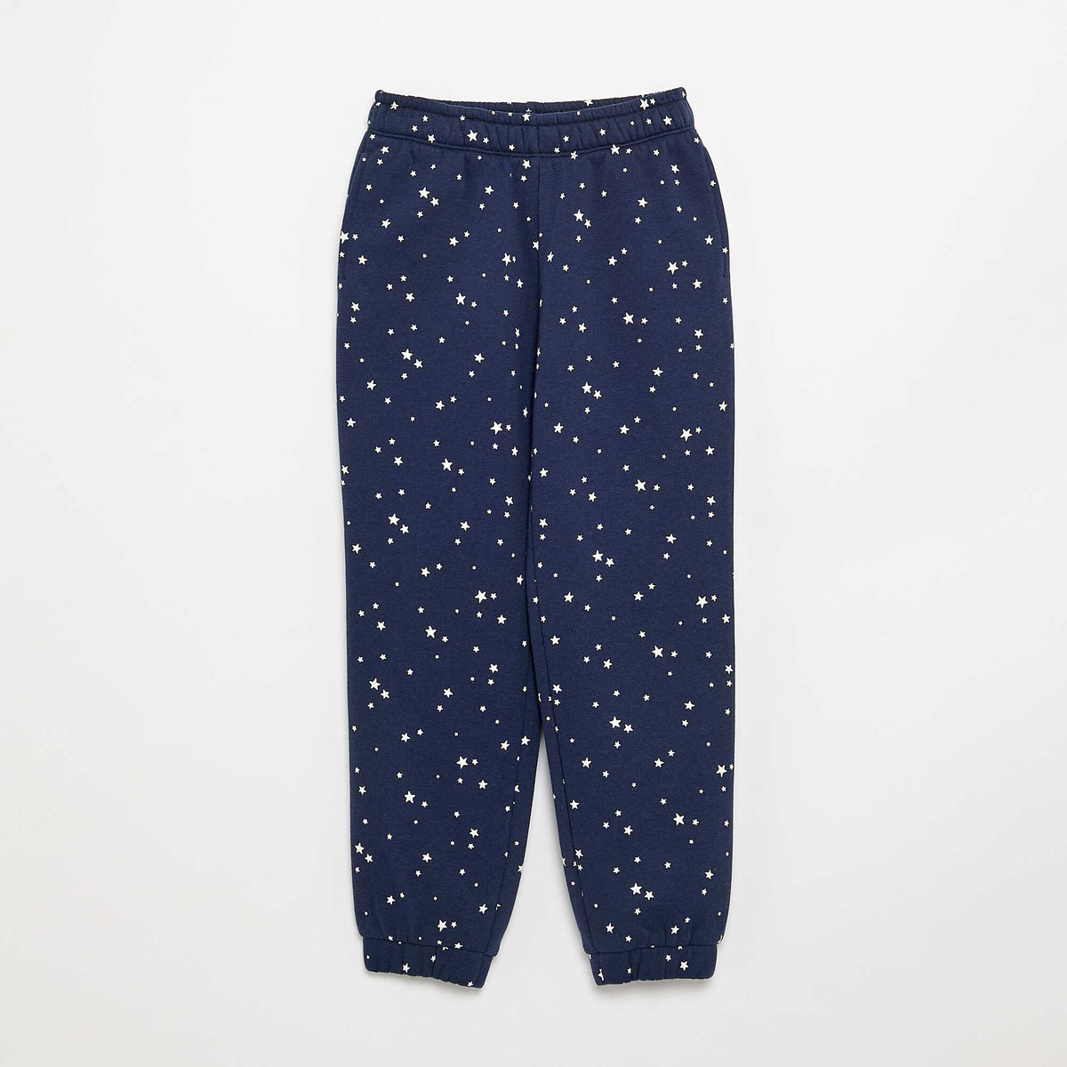 Pantalon de jogging en molleton gratté BLEU
