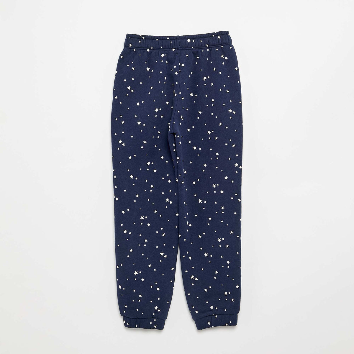 Pantalon de jogging en molleton gratté BLEU