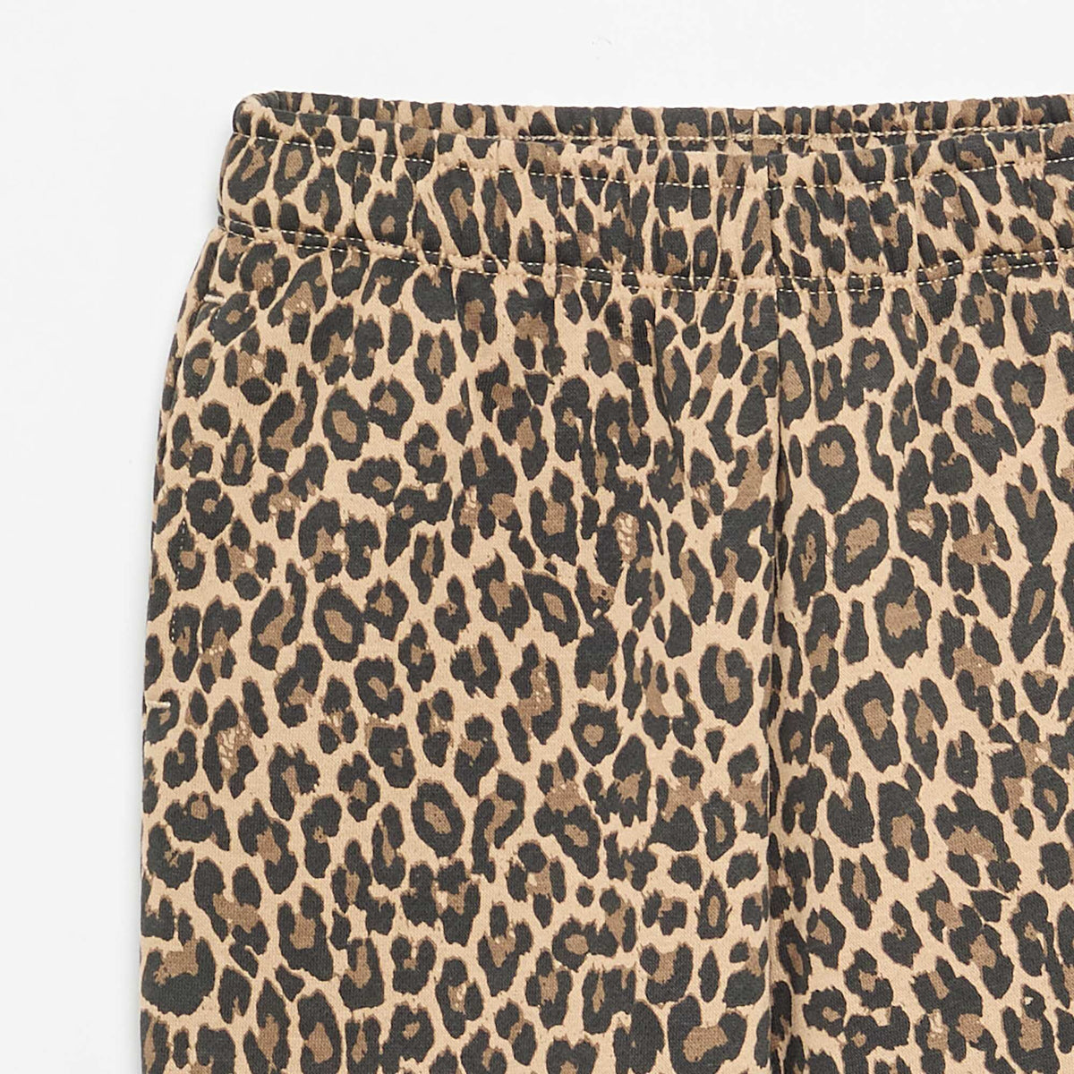 Pantalon de jogging en molleton gratté BEIGE