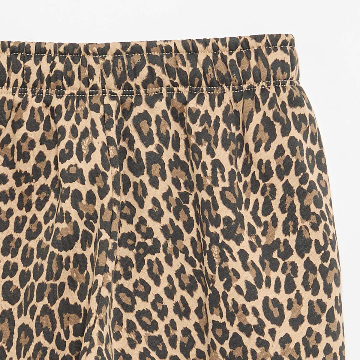 Pantalon de jogging en molleton gratté BEIGE
