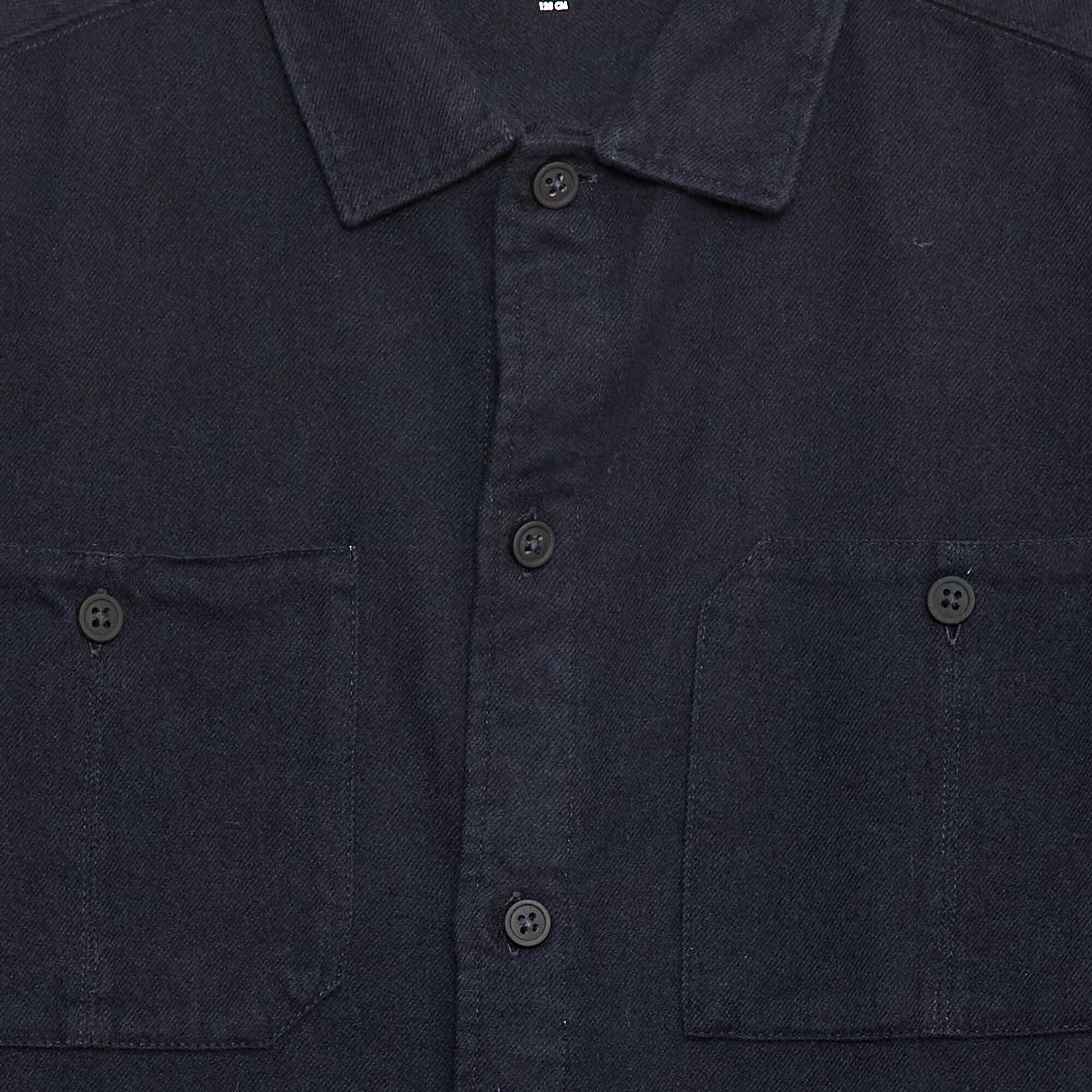 Chemise boutonnée en flanelle BLEU