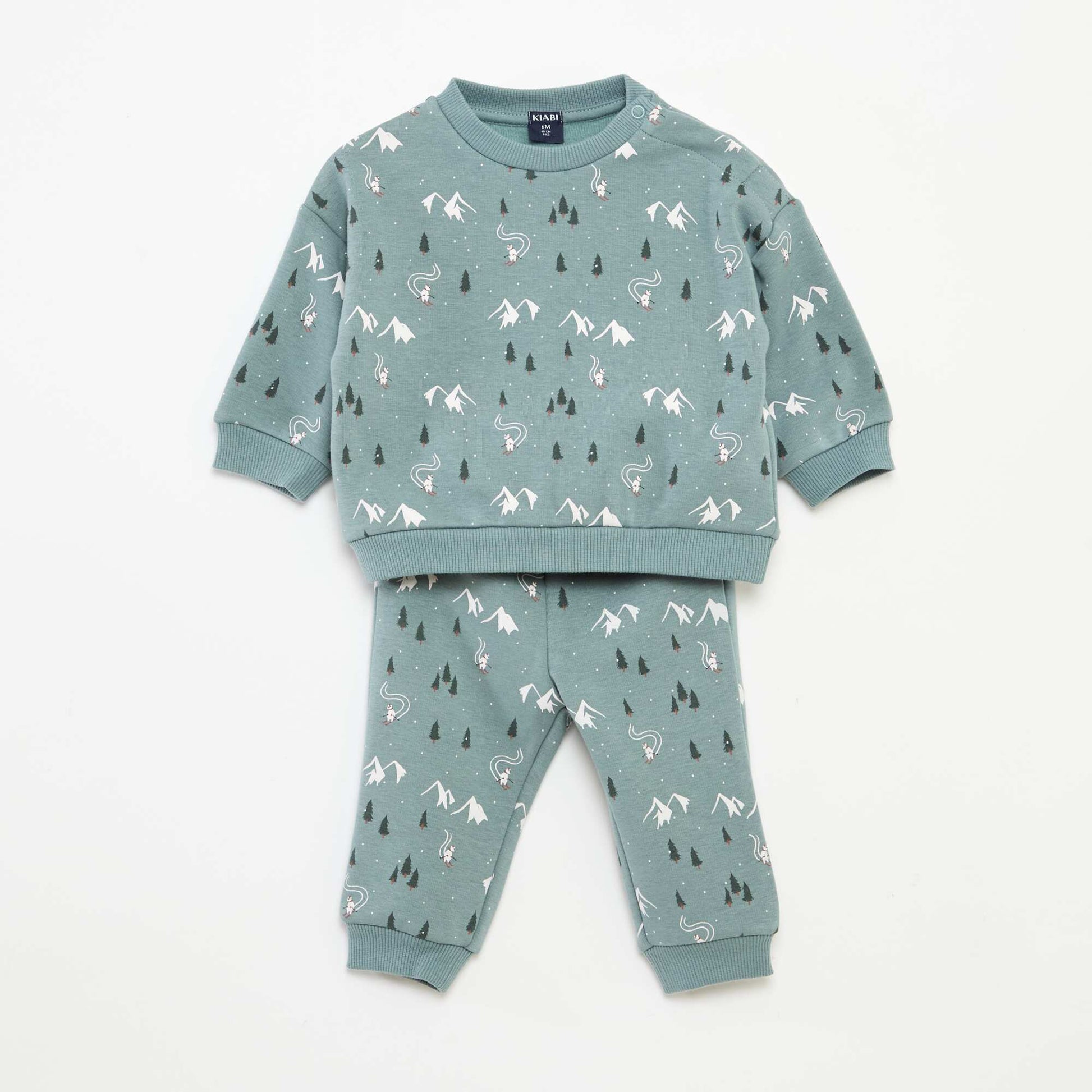 Ensemble de pyjama all-over BLEU