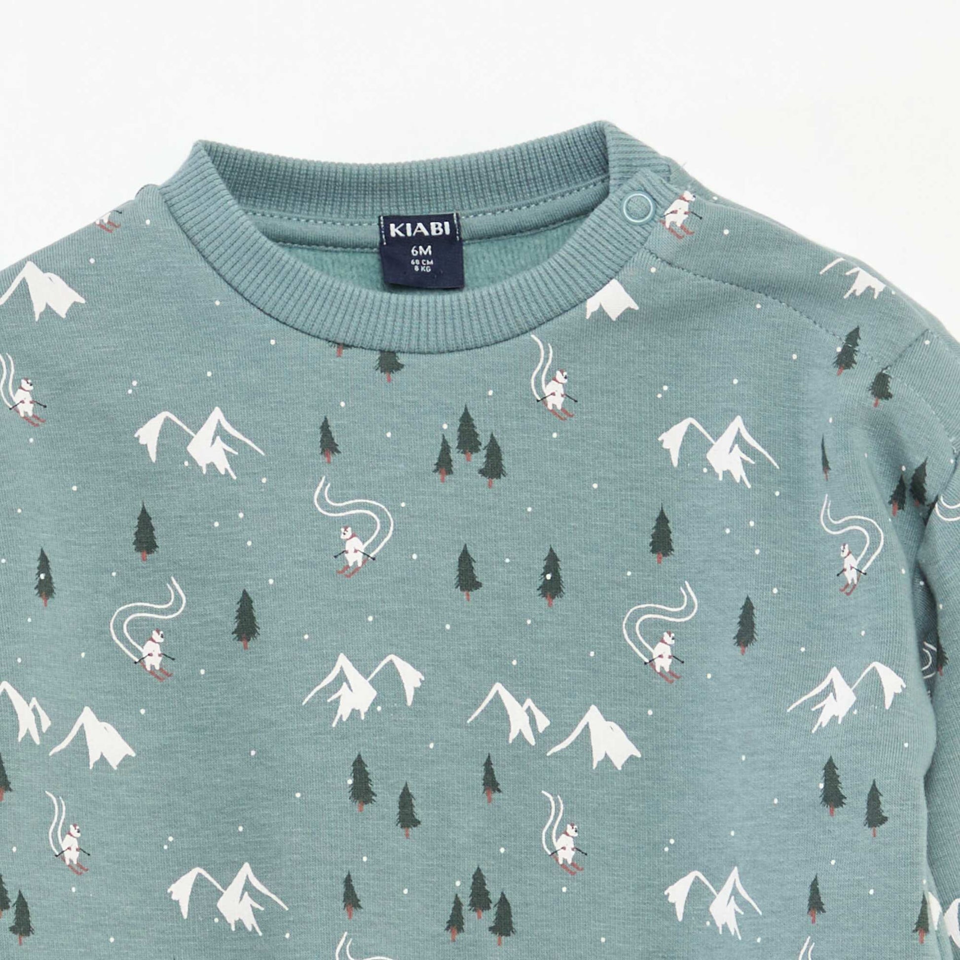 Ensemble de pyjama all-over BLEU