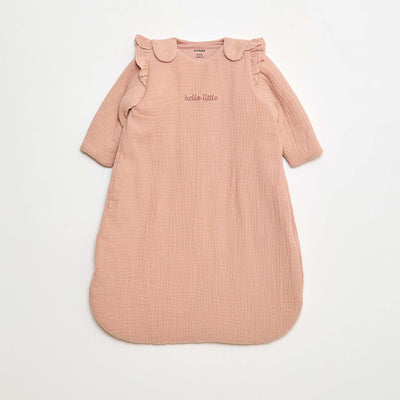 Gigoteuse chaude TOG 2 manches amovibles ROSE