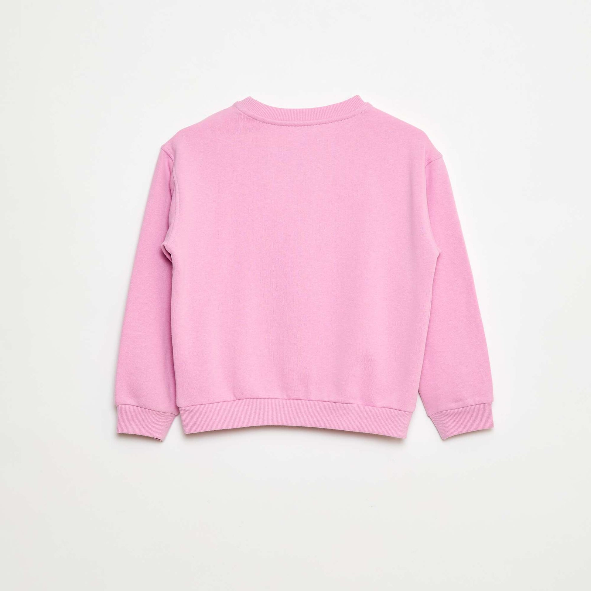 Sweat imprimé message 'sisters' ROSE
