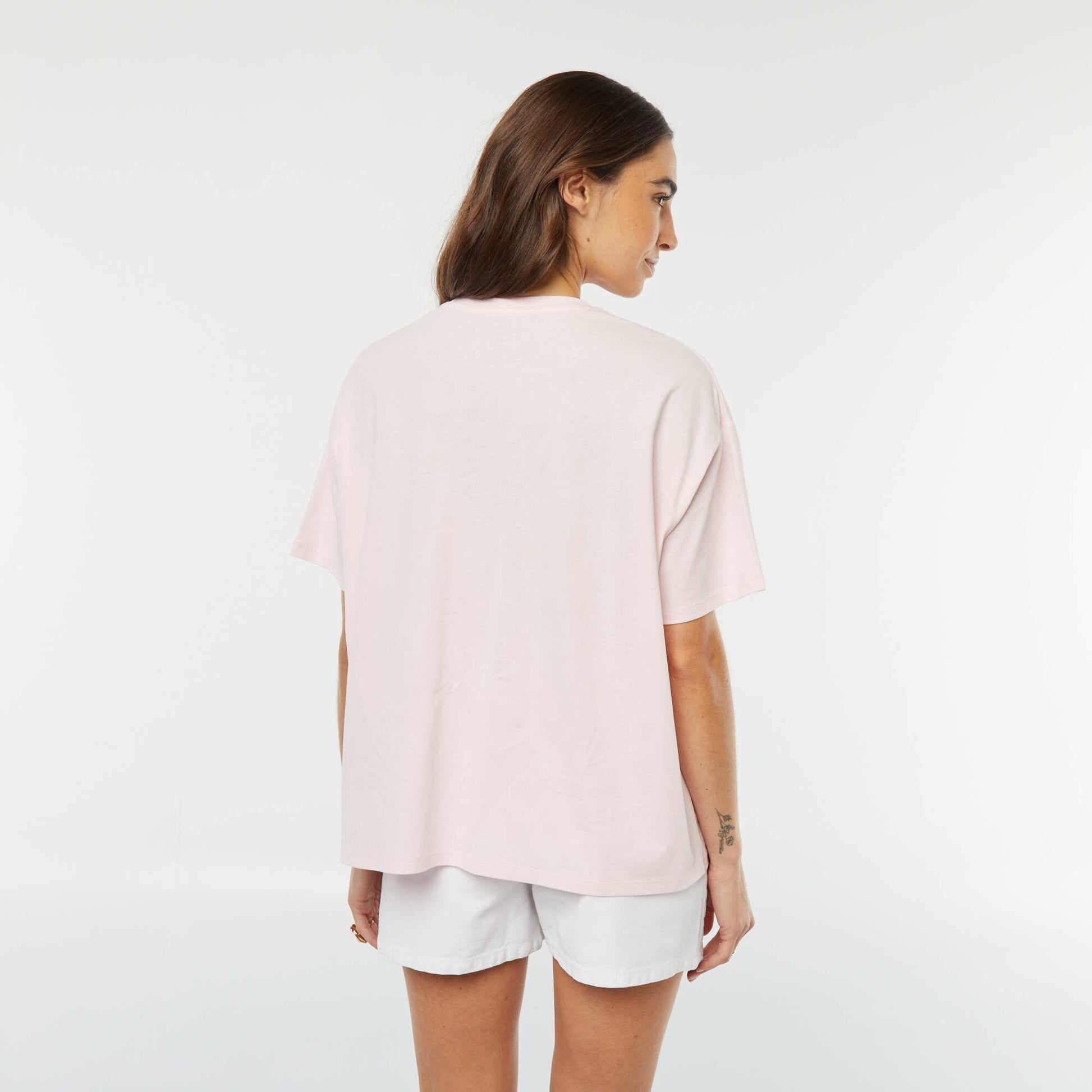 T-shirt à manches courtes avec nœuds décoratifs ROSE