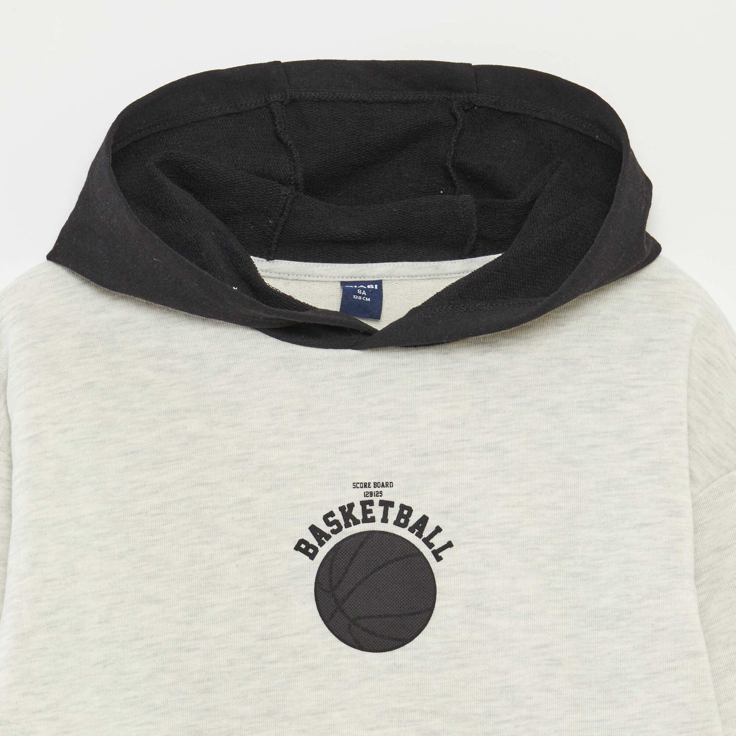 Ensemble sweat à capuche + short en molleton léger - 2 pièces GRIS