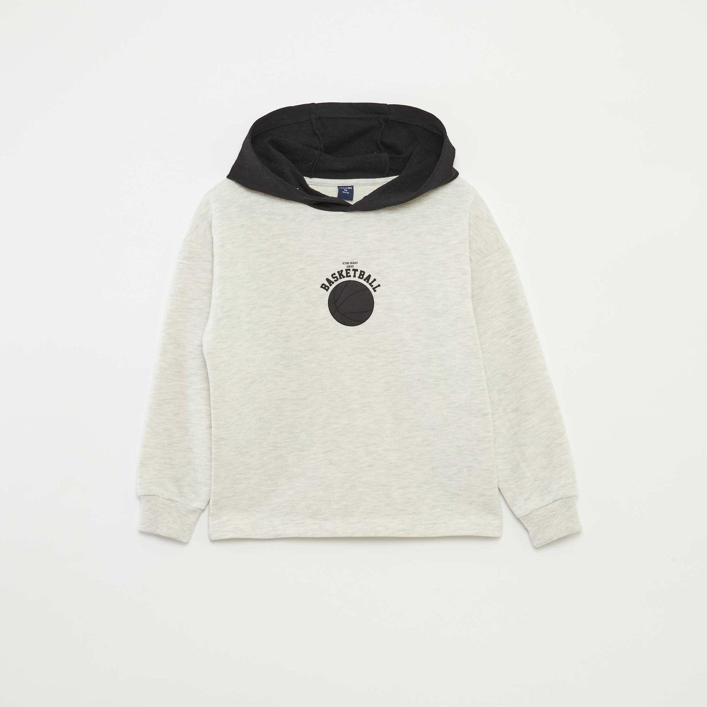 Ensemble sweat à capuche + short en molleton léger - 2 pièces GRIS