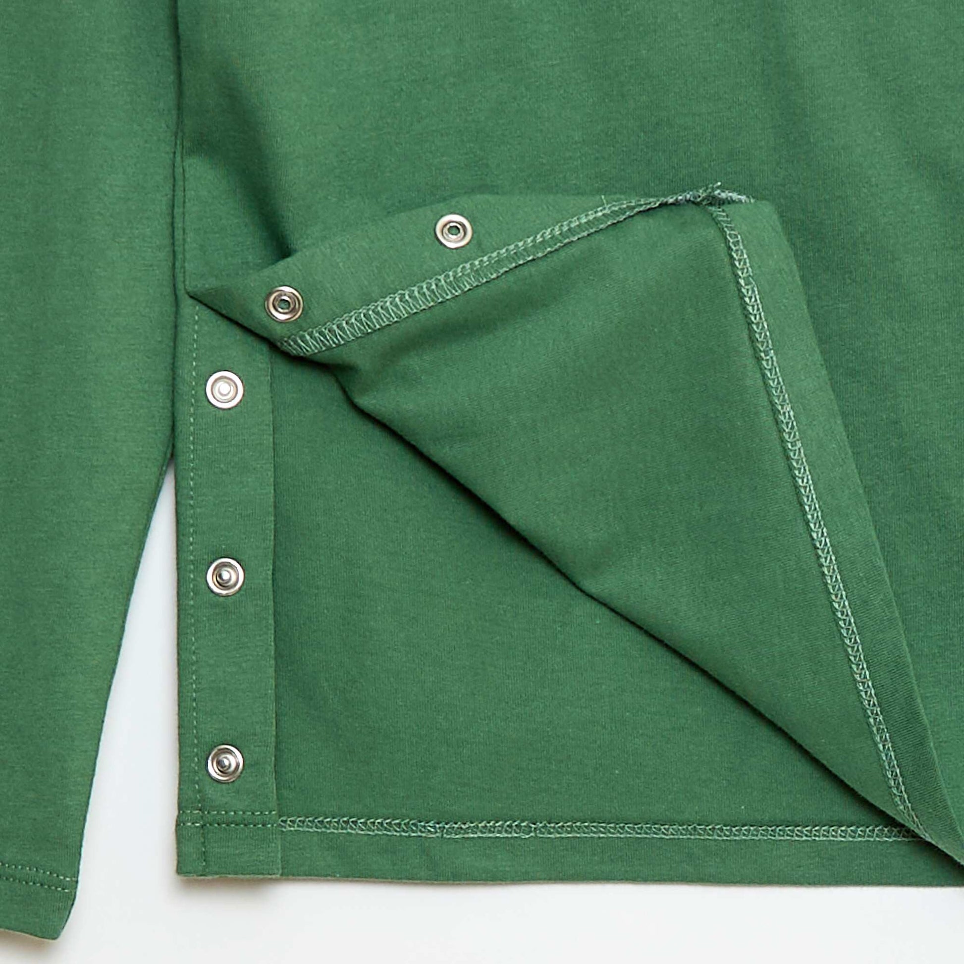 T-shirt imprimé à manches longues - So Easy VERT