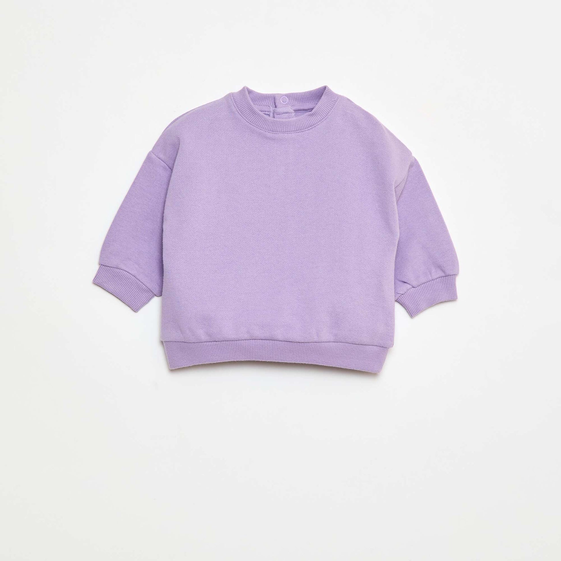 Ensemble en molleton sweat + pantalon - 2 pièces VIOLET