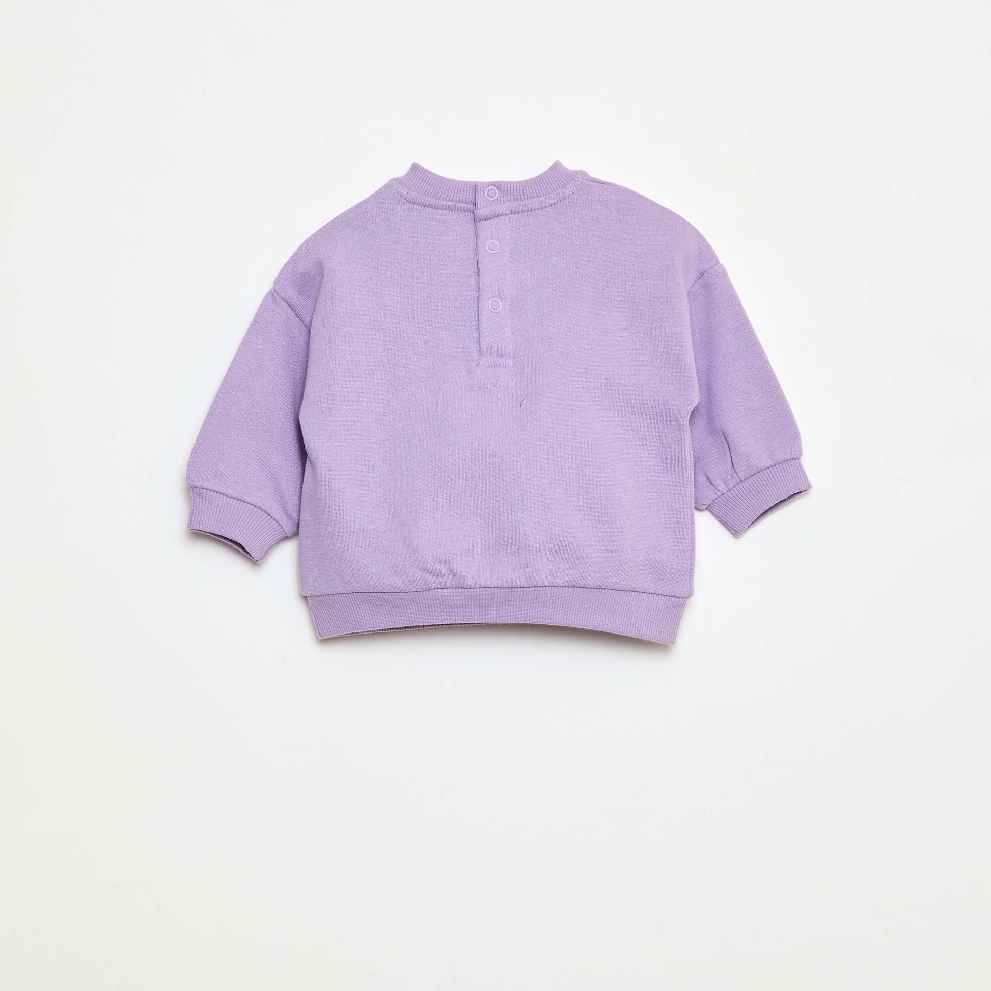 Ensemble en molleton sweat + pantalon - 2 pièces VIOLET